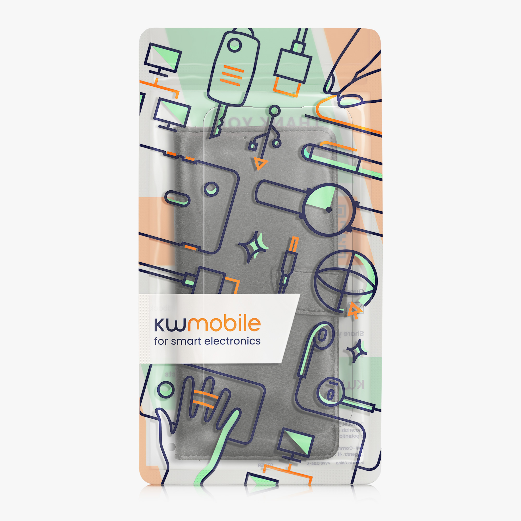 PU kožené pouzdro peněženka Samsung Galaxy A56 5G kwmobile RFID ochrana Černá