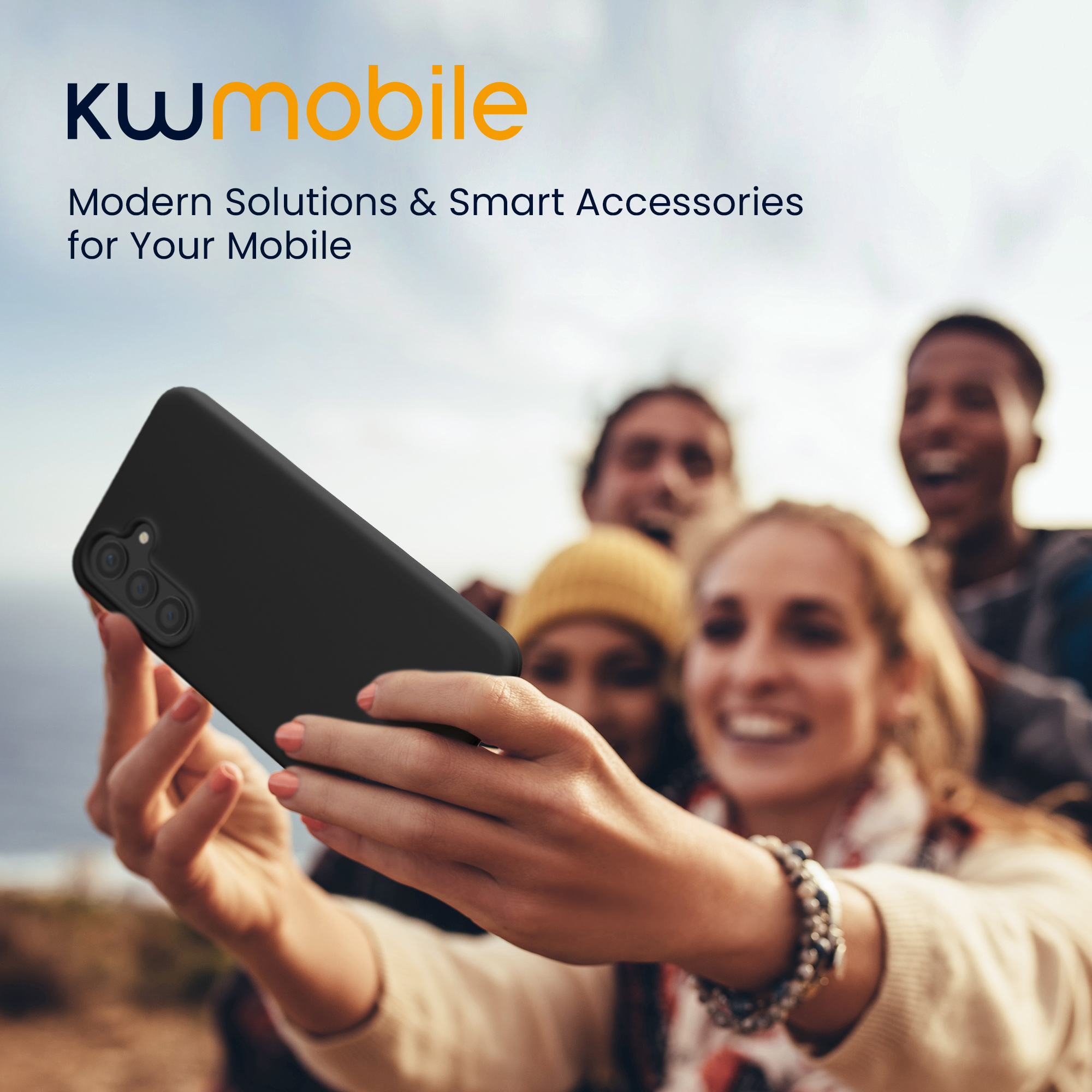 Kryt na mobil Samsung Galaxy S25 FE kwmobile černá