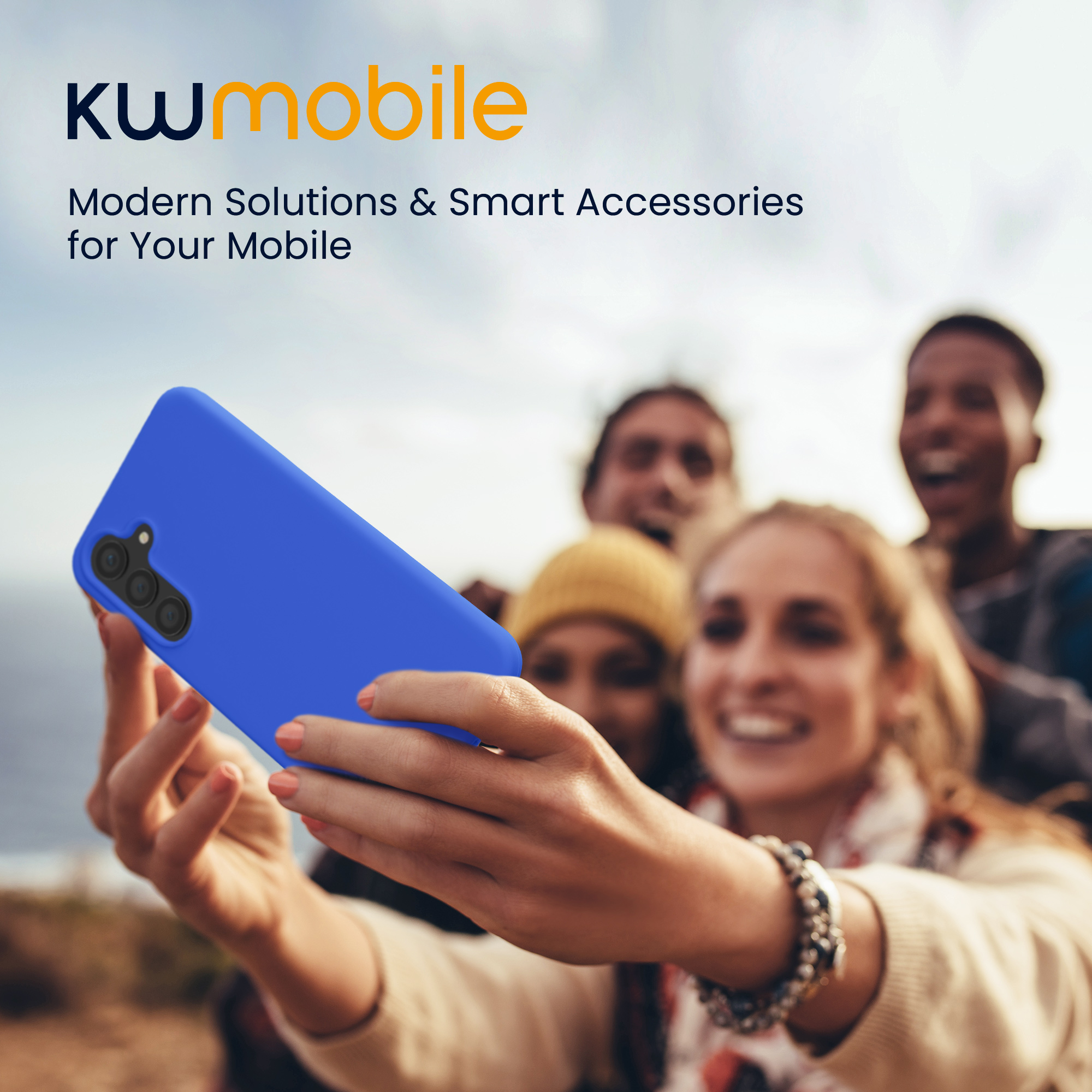 Kryt na mobil Samsung Galaxy S25 FE kwmobile baltská modrá