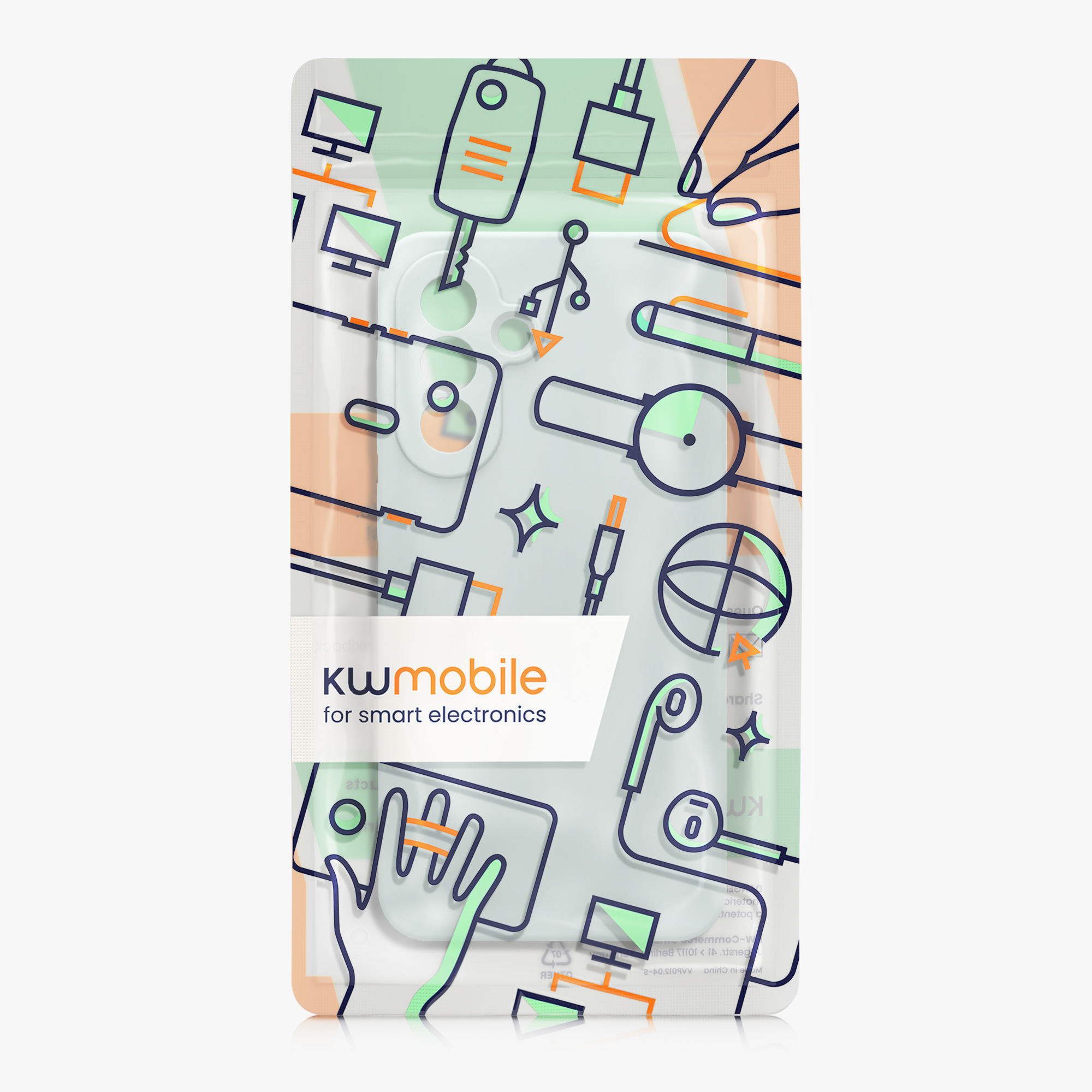 Kryt na mobil Samsung Galaxy A56 5G kwmobile slim matný TPU Chladná mátová
