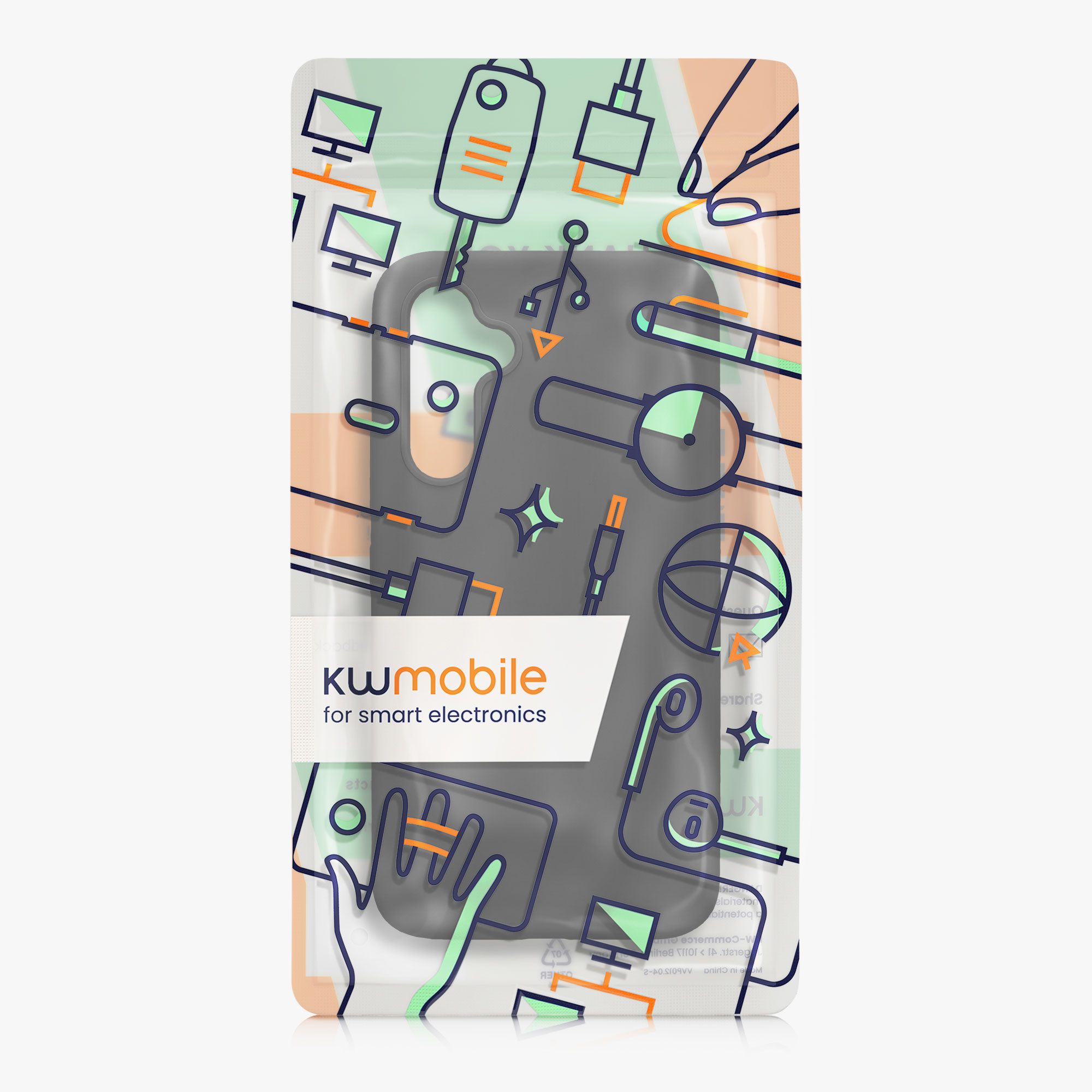 Kryt na mobil Samsung Galaxy A54 5G kwmobile TPU Černá