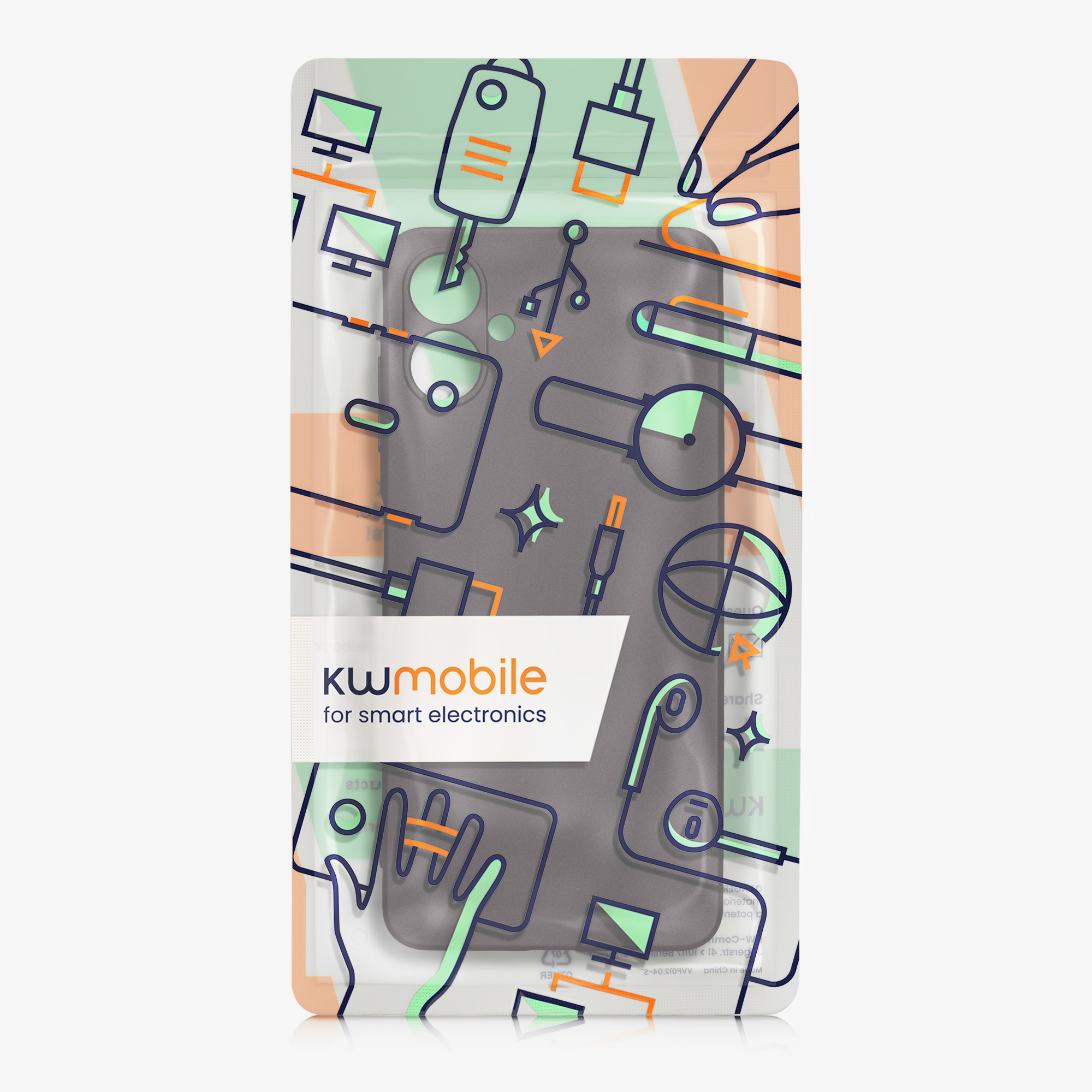 Kryt na mobil Samsung Galaxy A06 kwmobile Metallic metalicky berry