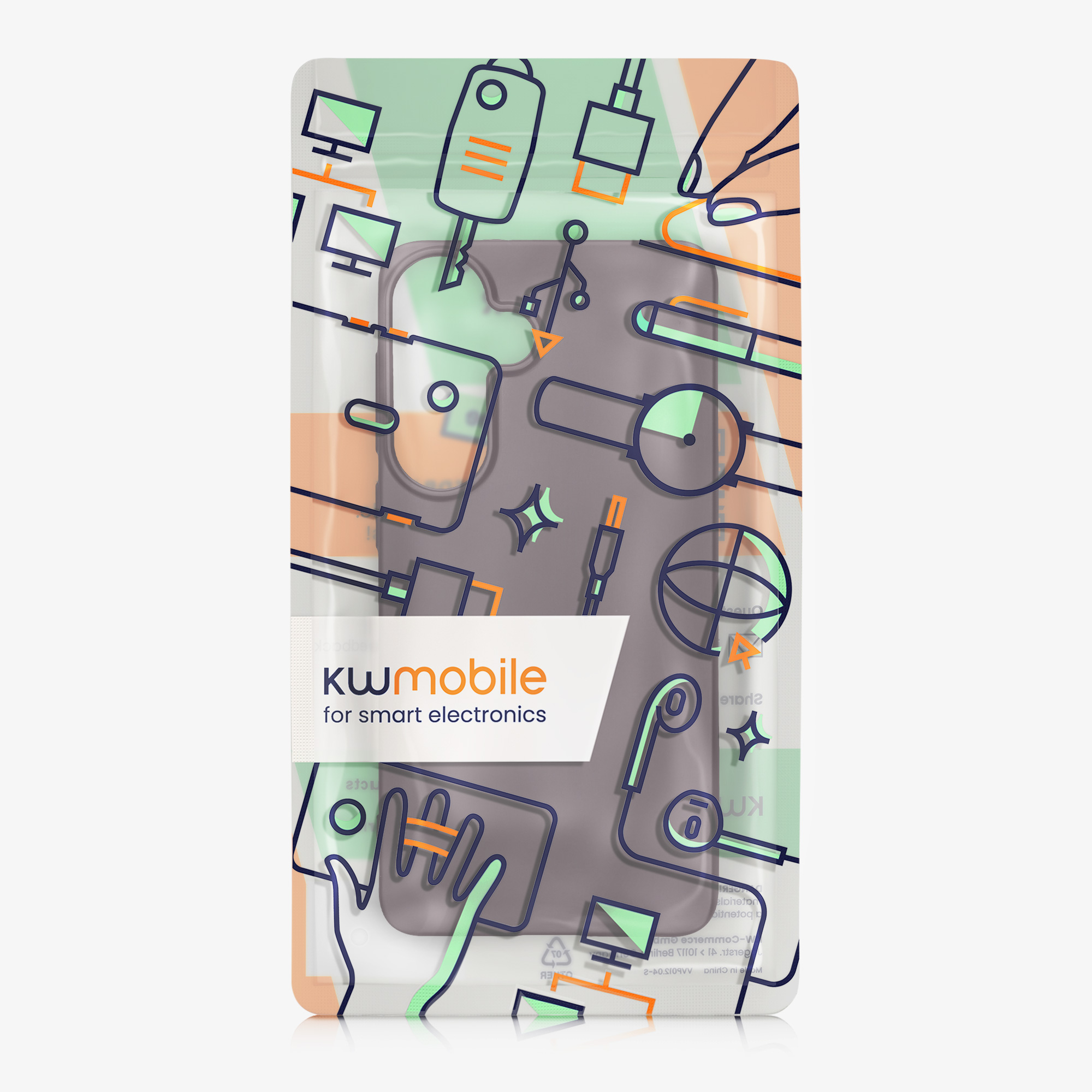 Kryt na mobil Samsung Galaxy S26 kwmobile Metallic Berry