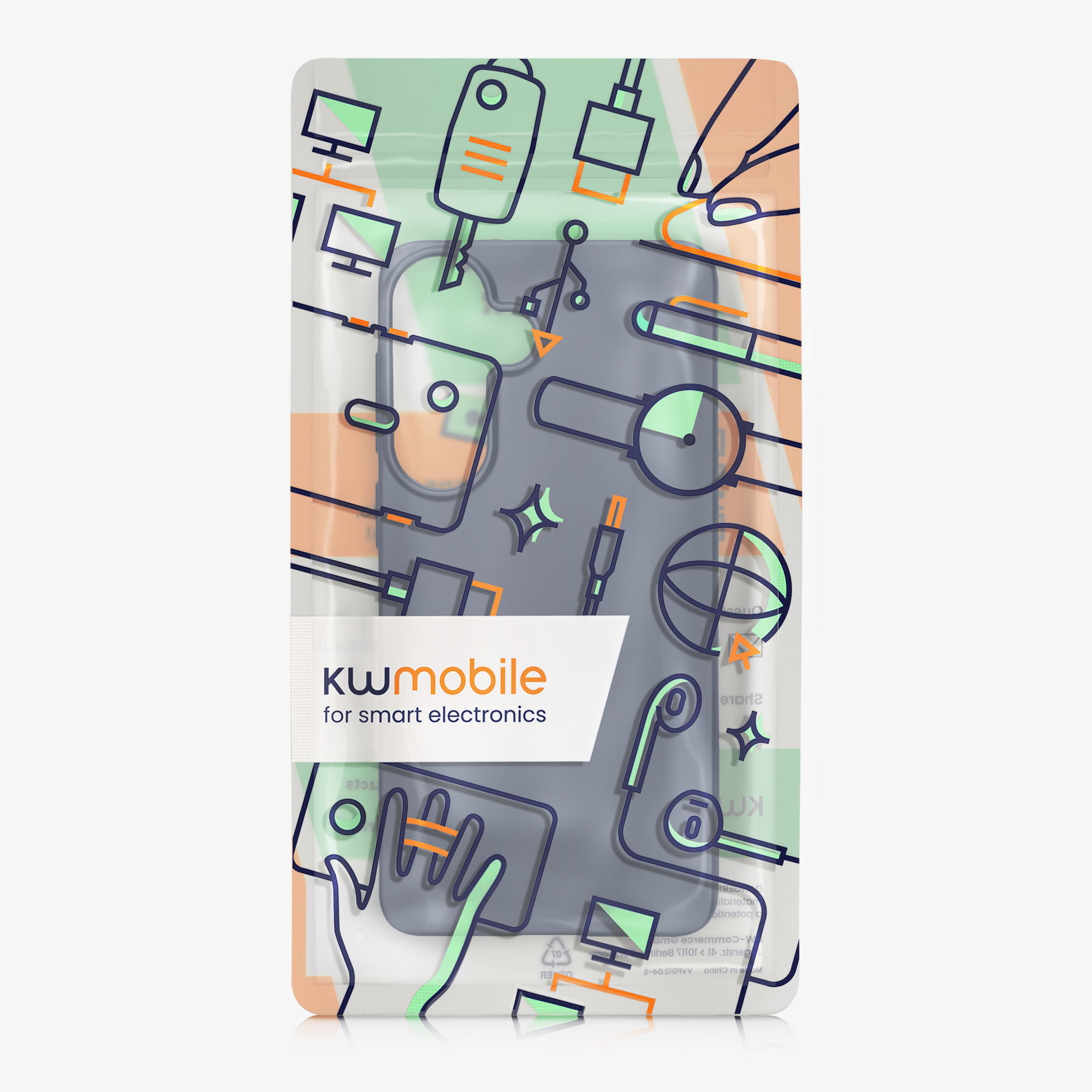 Kryt na mobil Samsung Galaxy S26 Plus kwmobile metalická modrá