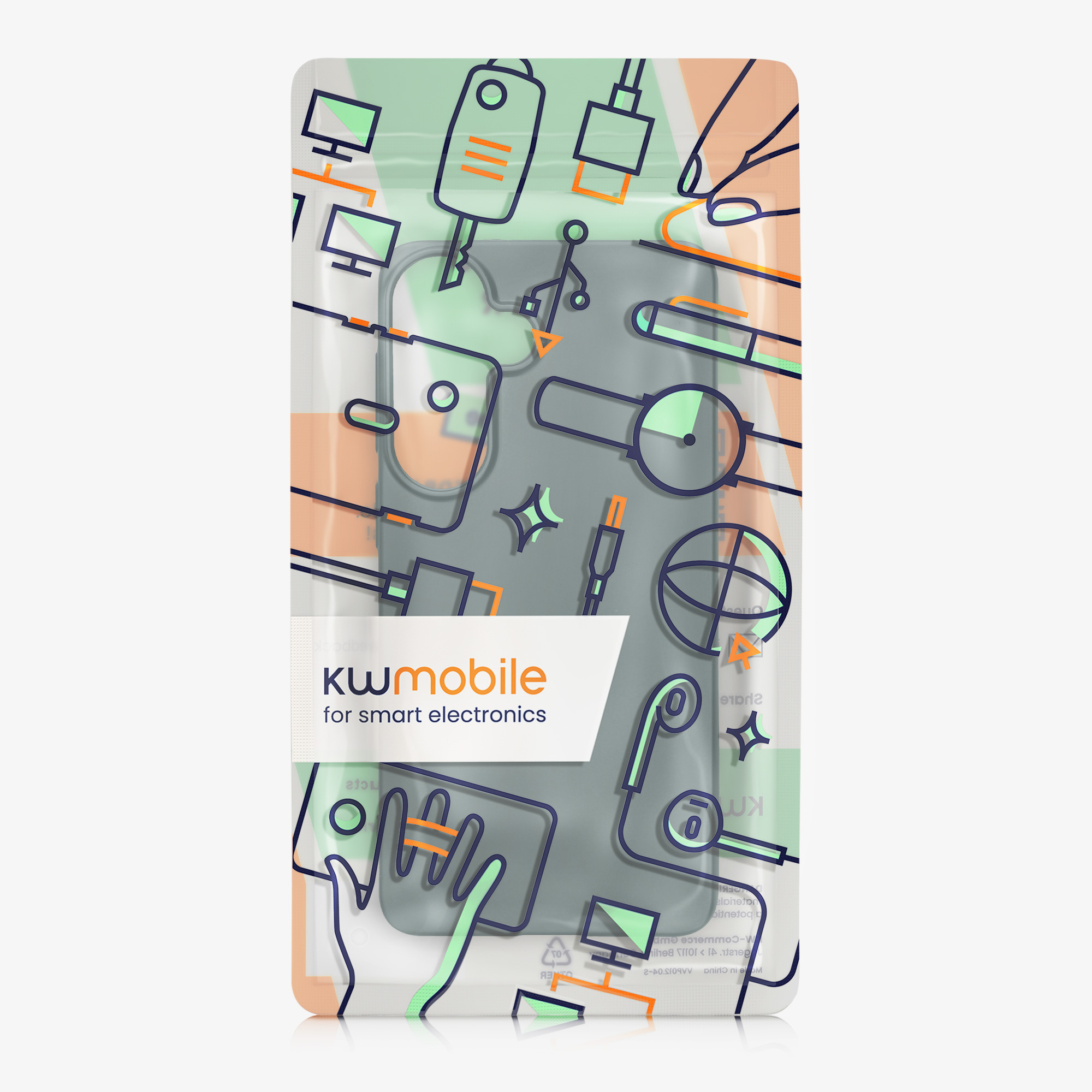Kryt na mobil Samsung Galaxy S26 Plus kwmobile metalická petrolejová