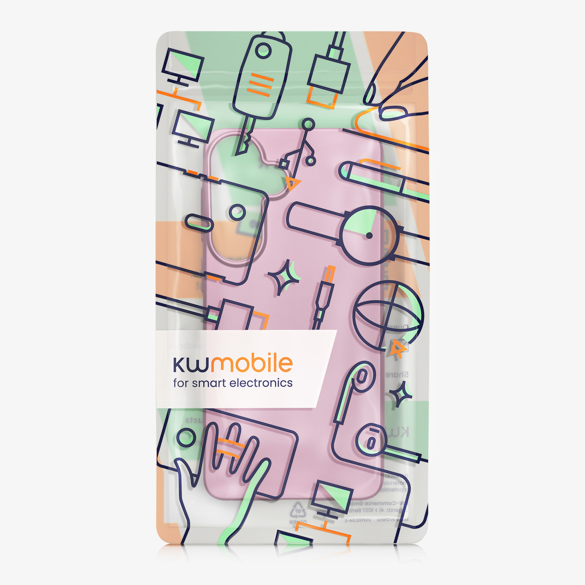 Kryt na mobil Samsung Galaxy S26 Plus kwmobile metalická levandulová
