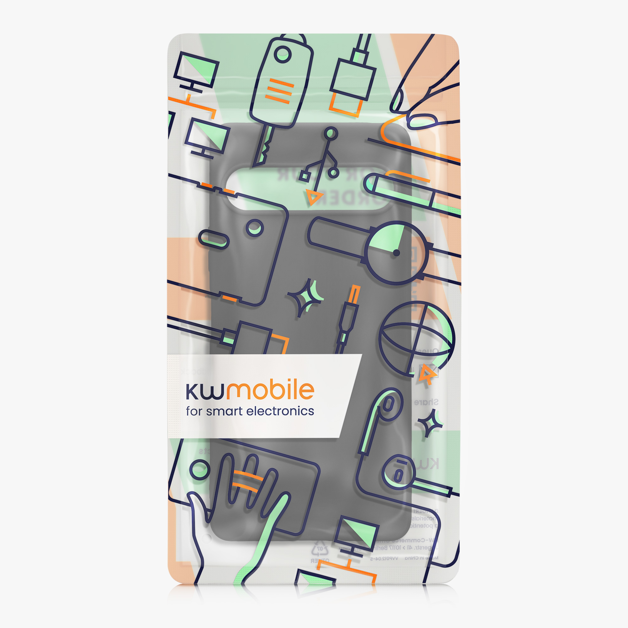 Kryt na mobil kwmobile - Sony Xperia 10 VII - černá