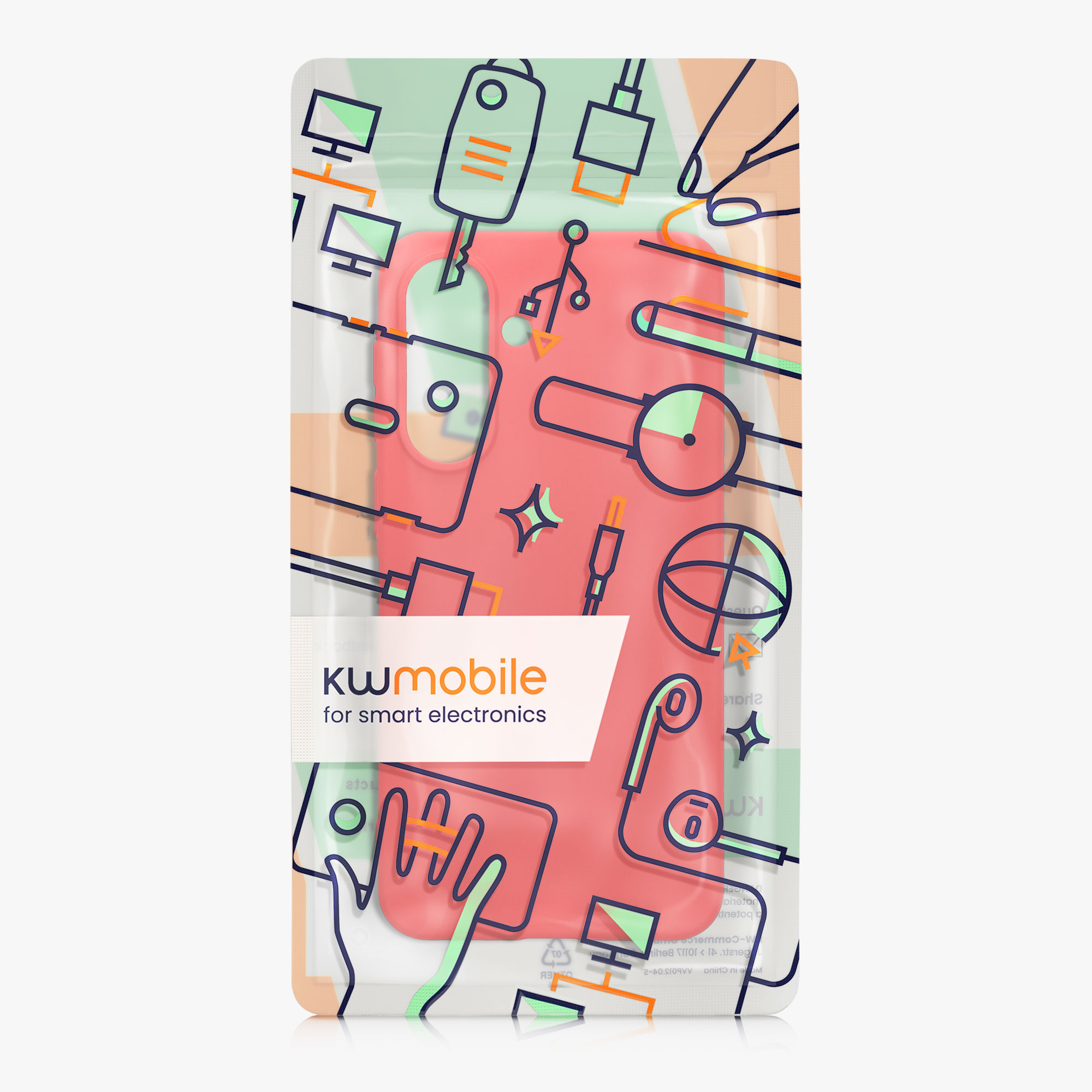 Kryt na mobil Samsung Galaxy A37 5G kwmobile TPU Klasická červená