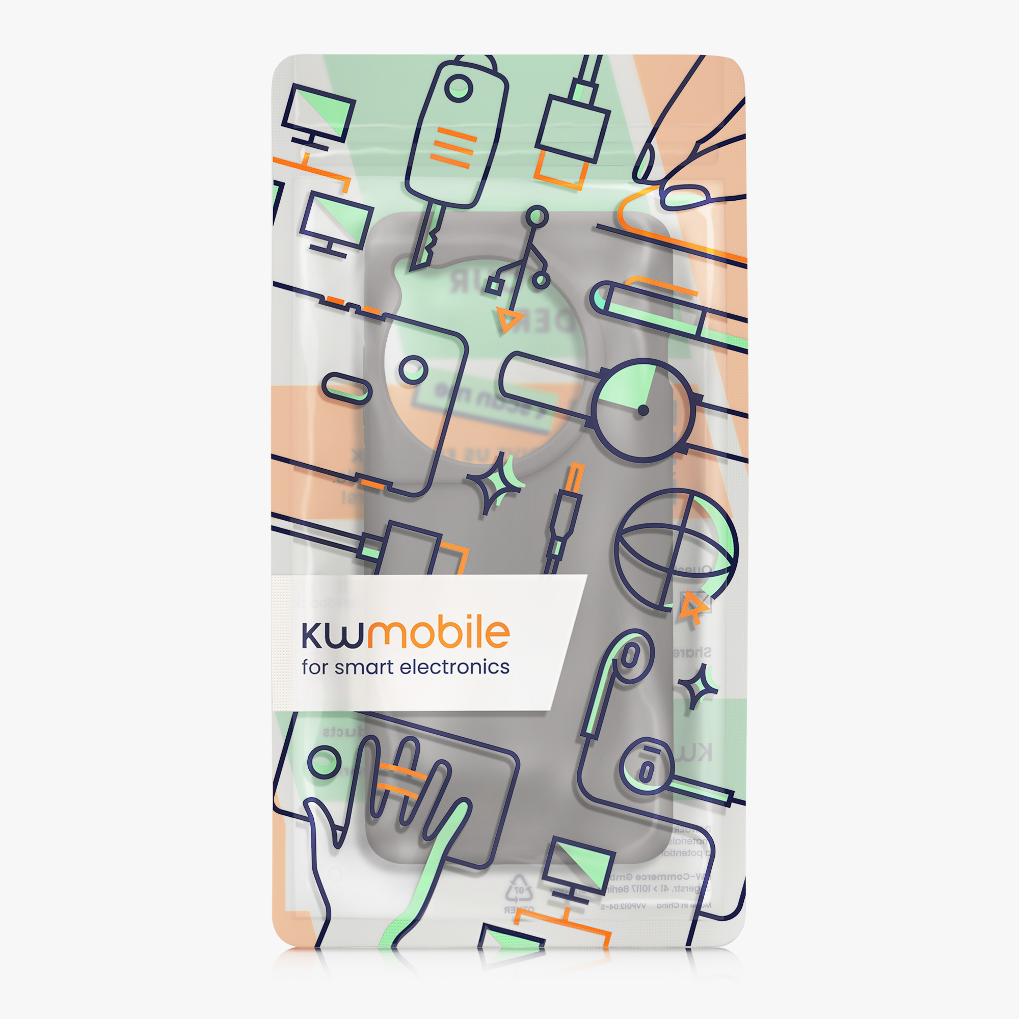 Kryt na mobil OnePlus 12 kwmobile TPU kamenný prach