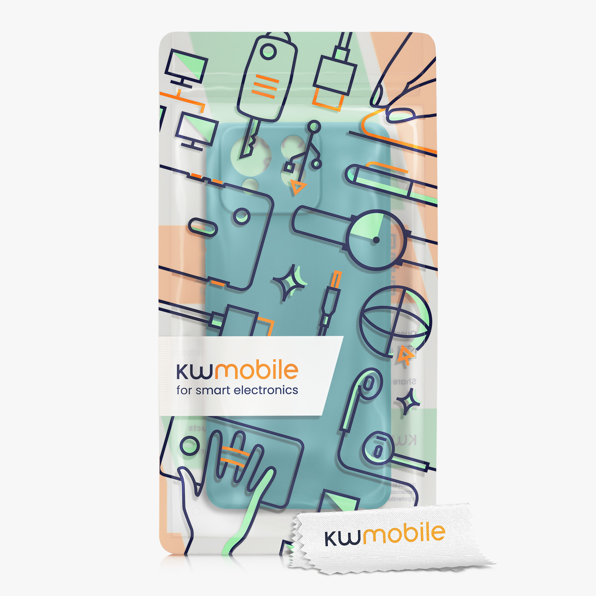 Kryt kwmobile pro ASUS Zenfone 11 Ultra - matně petrolejová