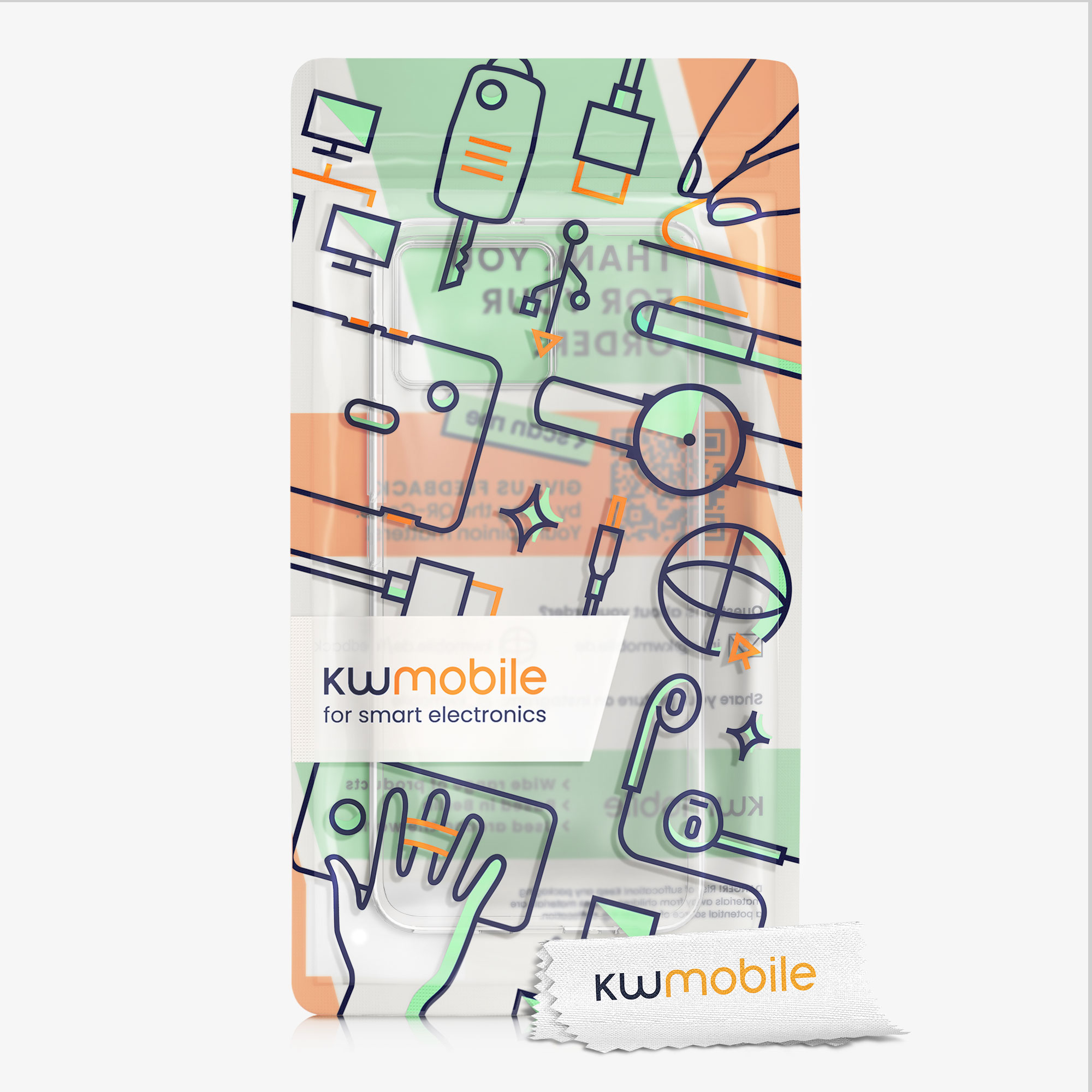 Kryt kwmobile pro ASUS Zenfone 11 Ultra - transparentní