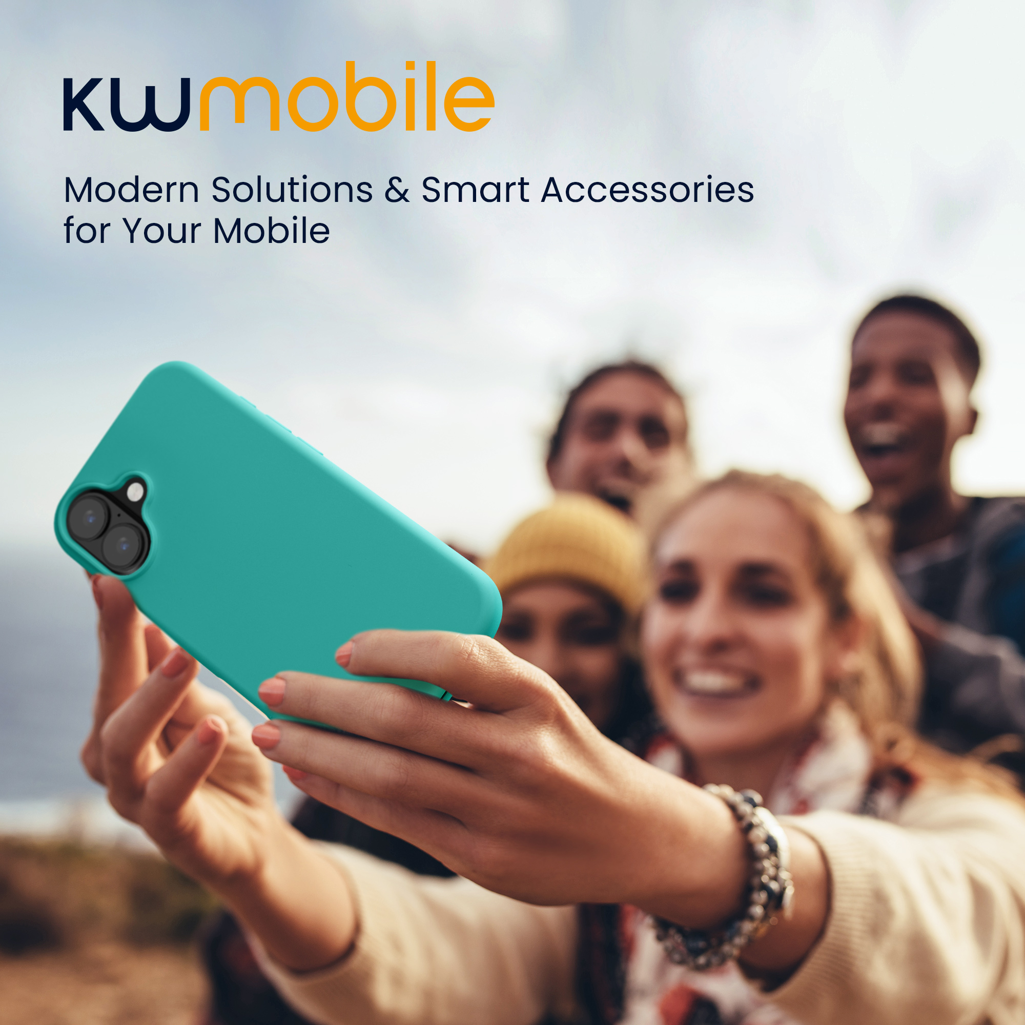 Silikonový kryt na mobil Apple iPhone 16 Plus kwmobile - Turquoise