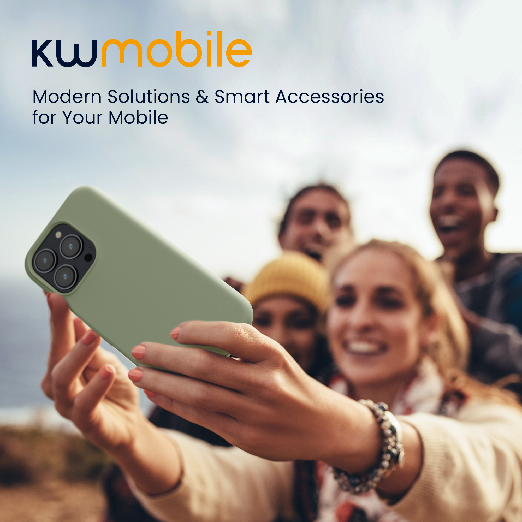 Silikonový kryt na mobil Apple iPhone 16 Pro kwmobile - zelená
