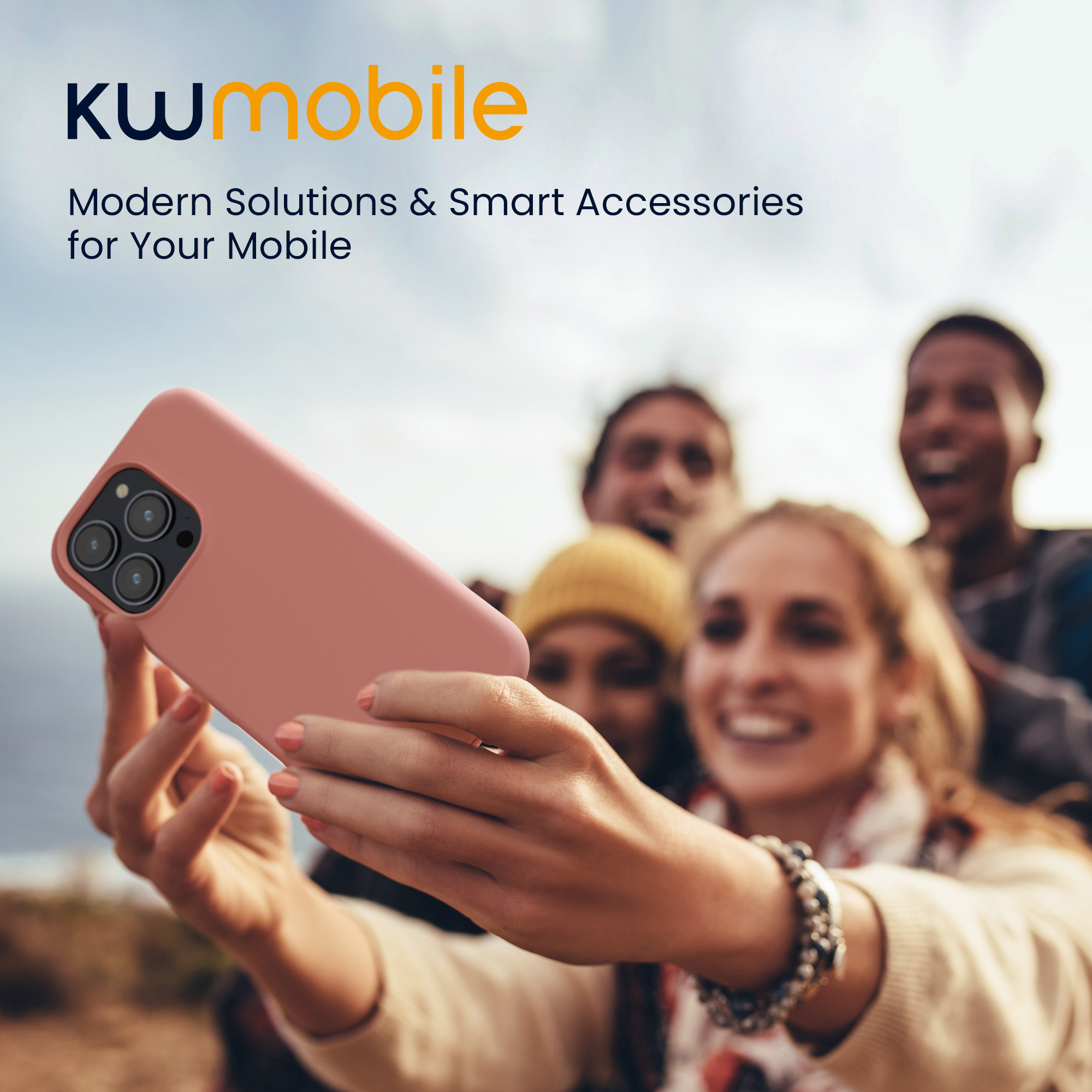 Silikonový kryt na mobil Apple iPhone 16 Pro kwmobile - Winter Rose