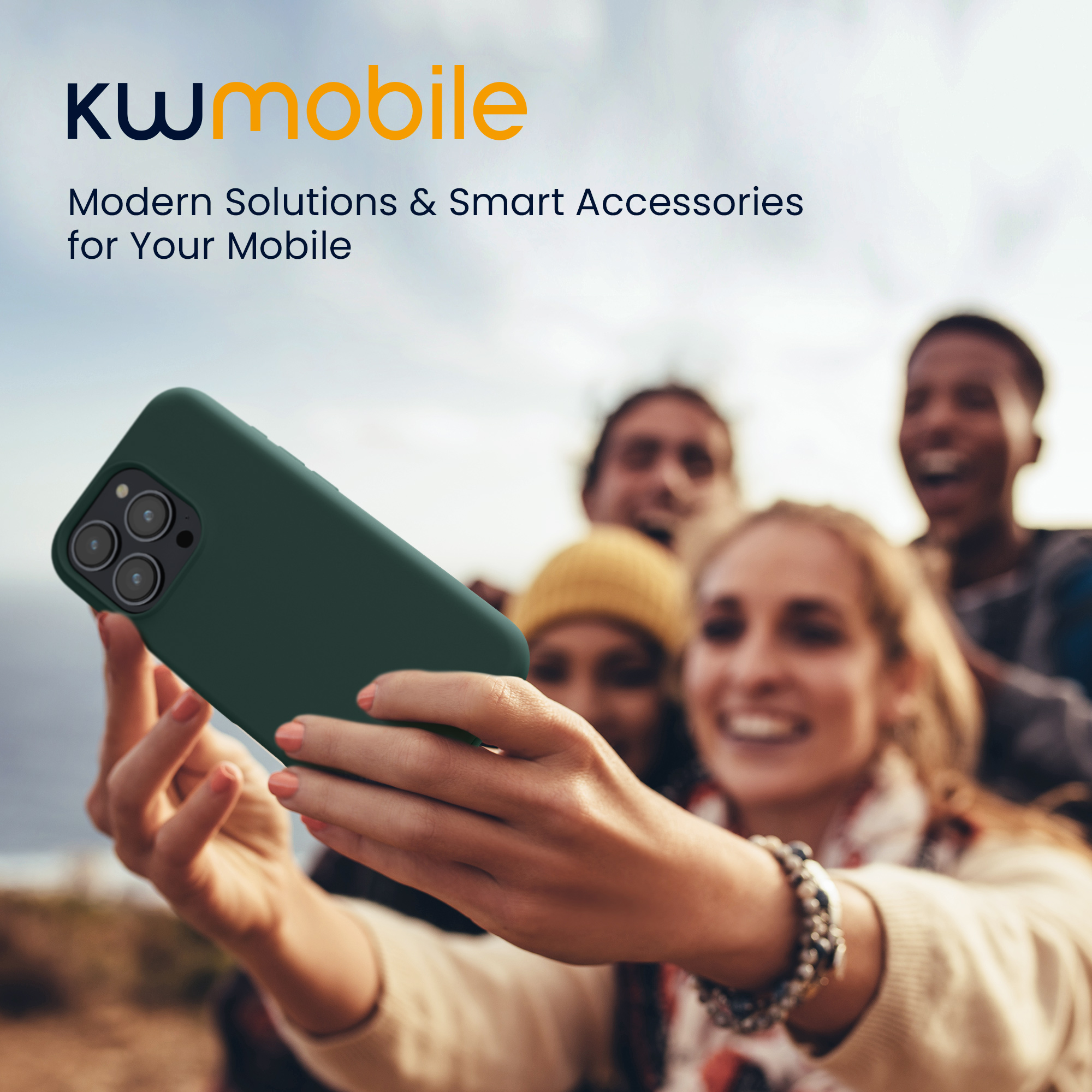 Silikonový kryt na mobil Apple iPhone 16 Pro kwmobile - zelená