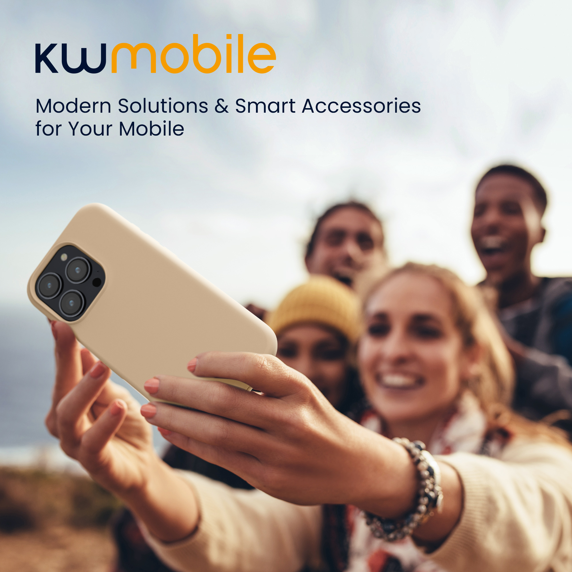 Silikonový kryt na mobil Apple iPhone 16 Pro kwmobile - Mother Of Pearl