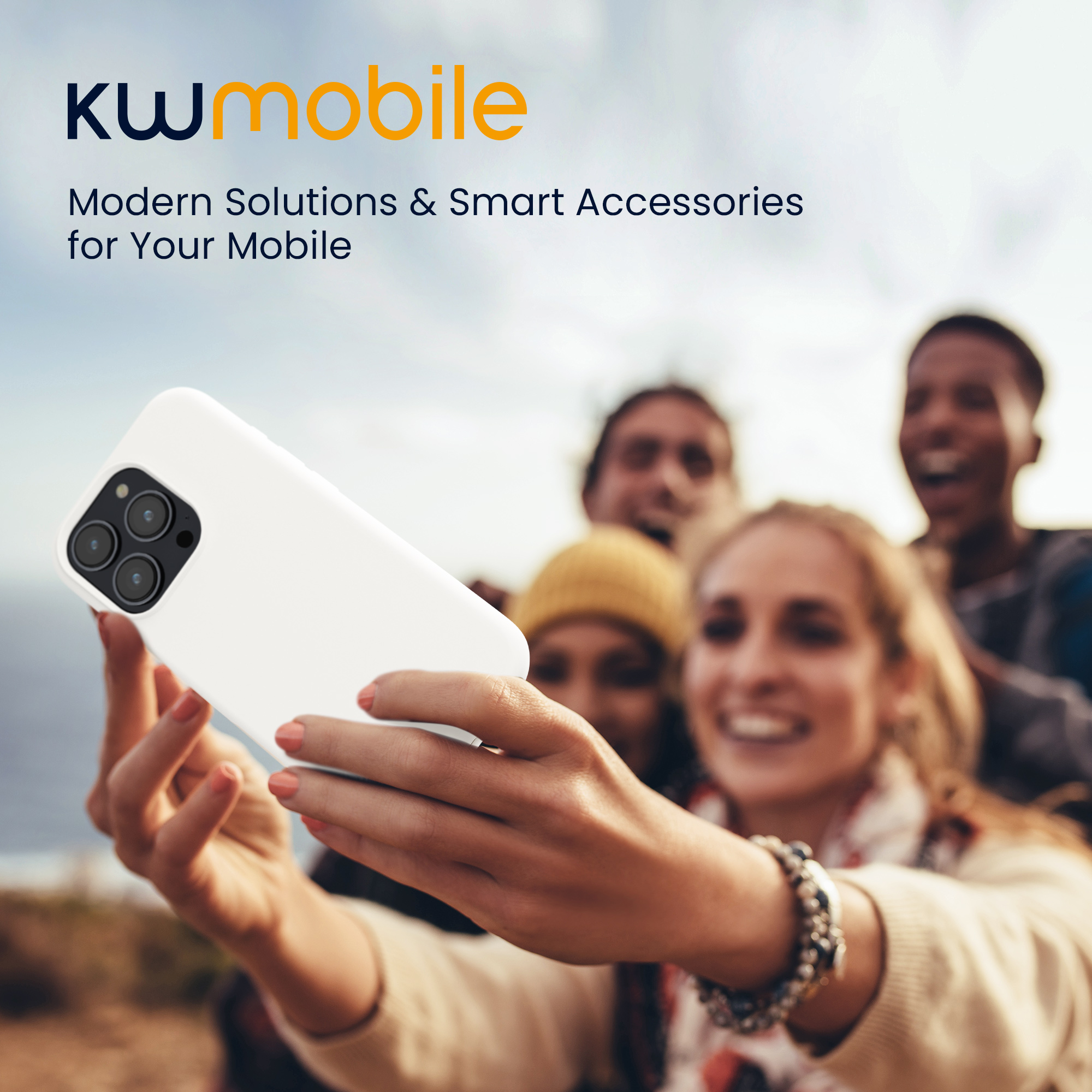 Silikonový kryt Kwmobile pro iPhone 16 Pro Max - bílá
