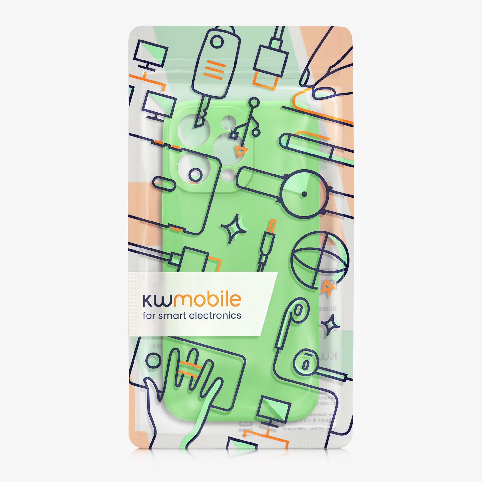Silikonový kryt na mobil Apple iPhone 16 Pro Max kwmobile - zelená