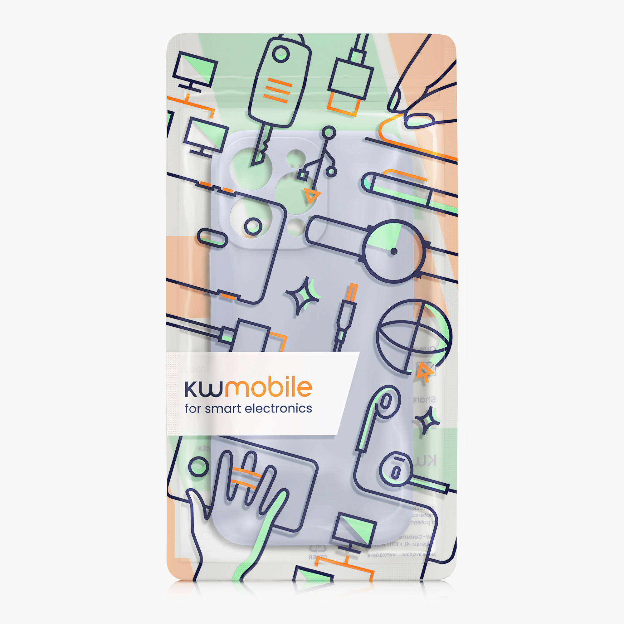 Silikonový kryt Kwmobile pro iPhone 16 Pro Max - světle modrá matná