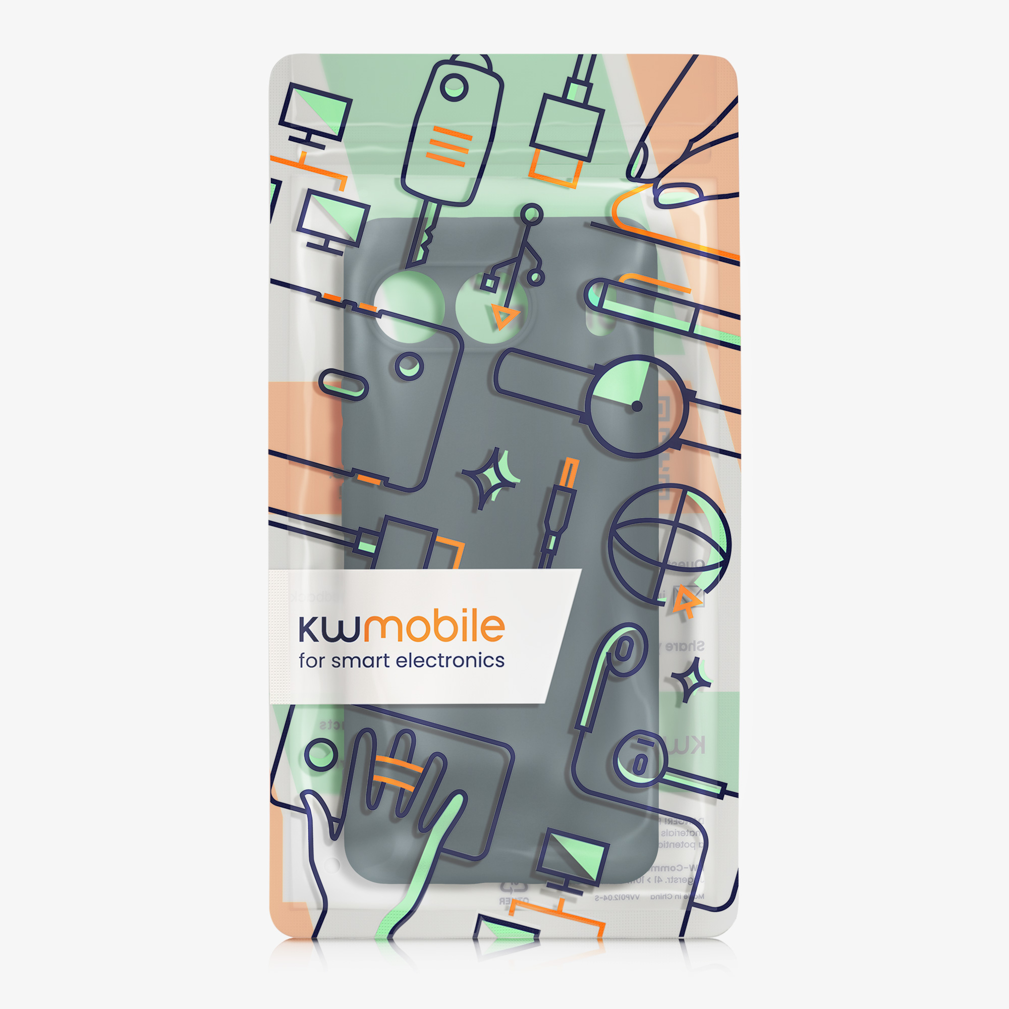 Kwmobile Silikonový kryt OnePlus Nord 4 5G tmavě šedá