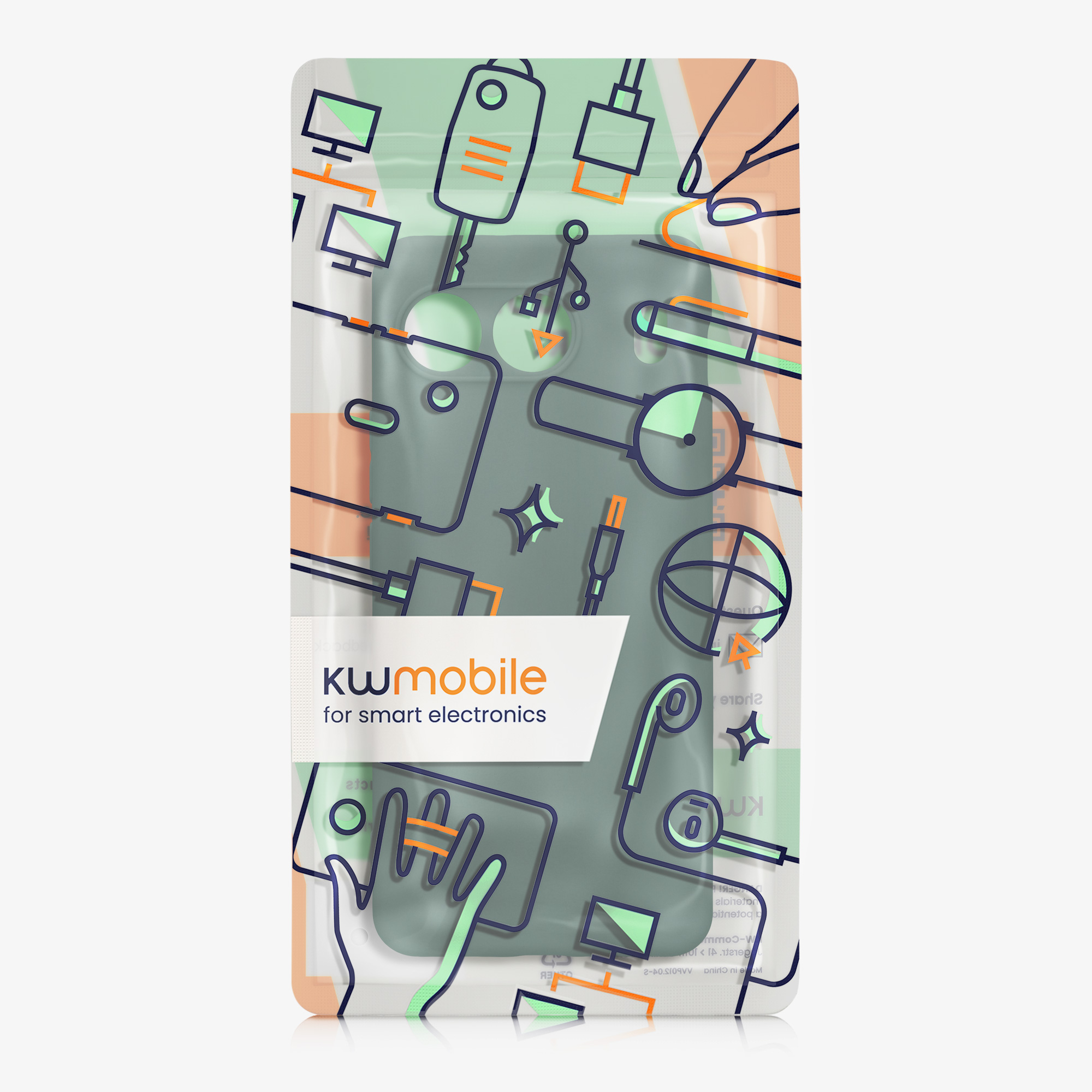 Kwmobile Silikonový kryt OnePlus Nord 4 5G lesní zelená