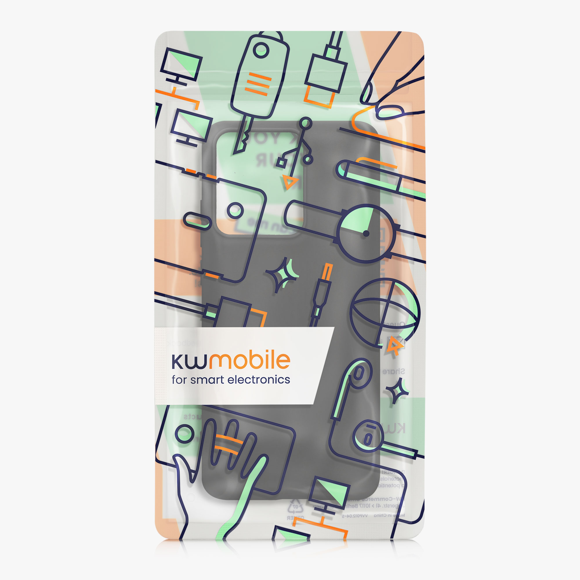 Kryt na mobil Motorola Edge 60 Neo / Edge 50 Neo / ThinkPhone 25 kwmobile TPU matná černá