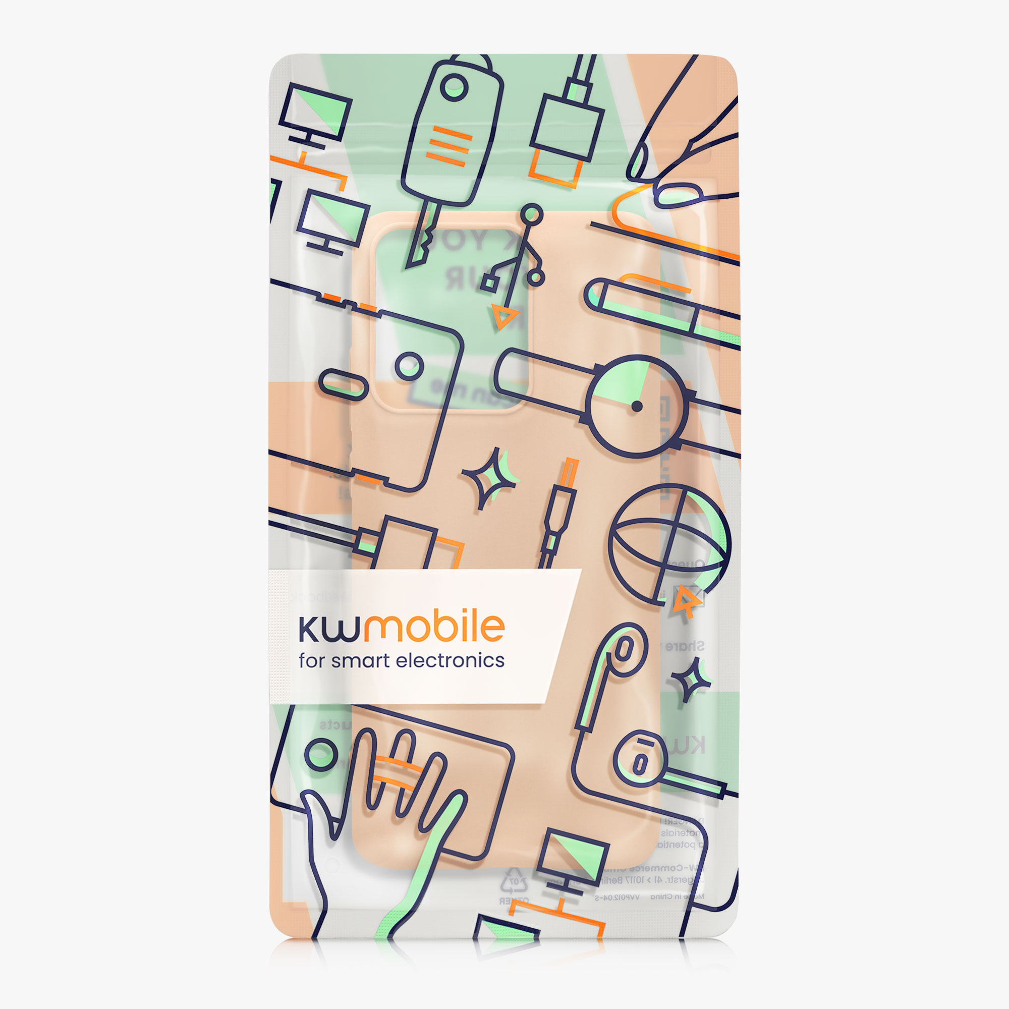 Kryt na mobil Motorola Edge 60 Neo / Edge 50 Neo / ThinkPhone 25 kwmobile TPU macchiato