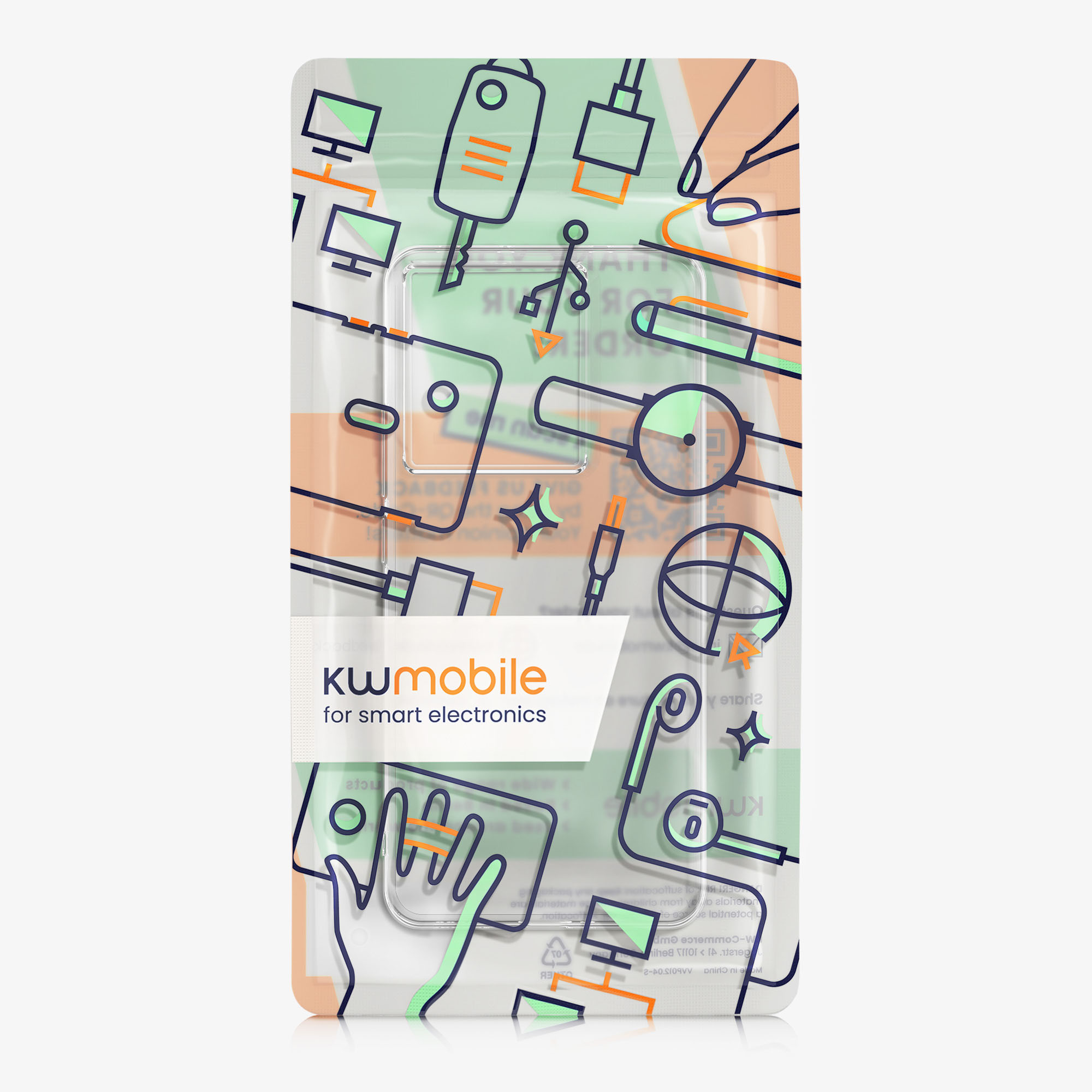 Průhledný kryt na mobil Motorola Edge 60 Neo / Edge 50 Neo / ThinkPhone 25 kwmobile TPU transparentní