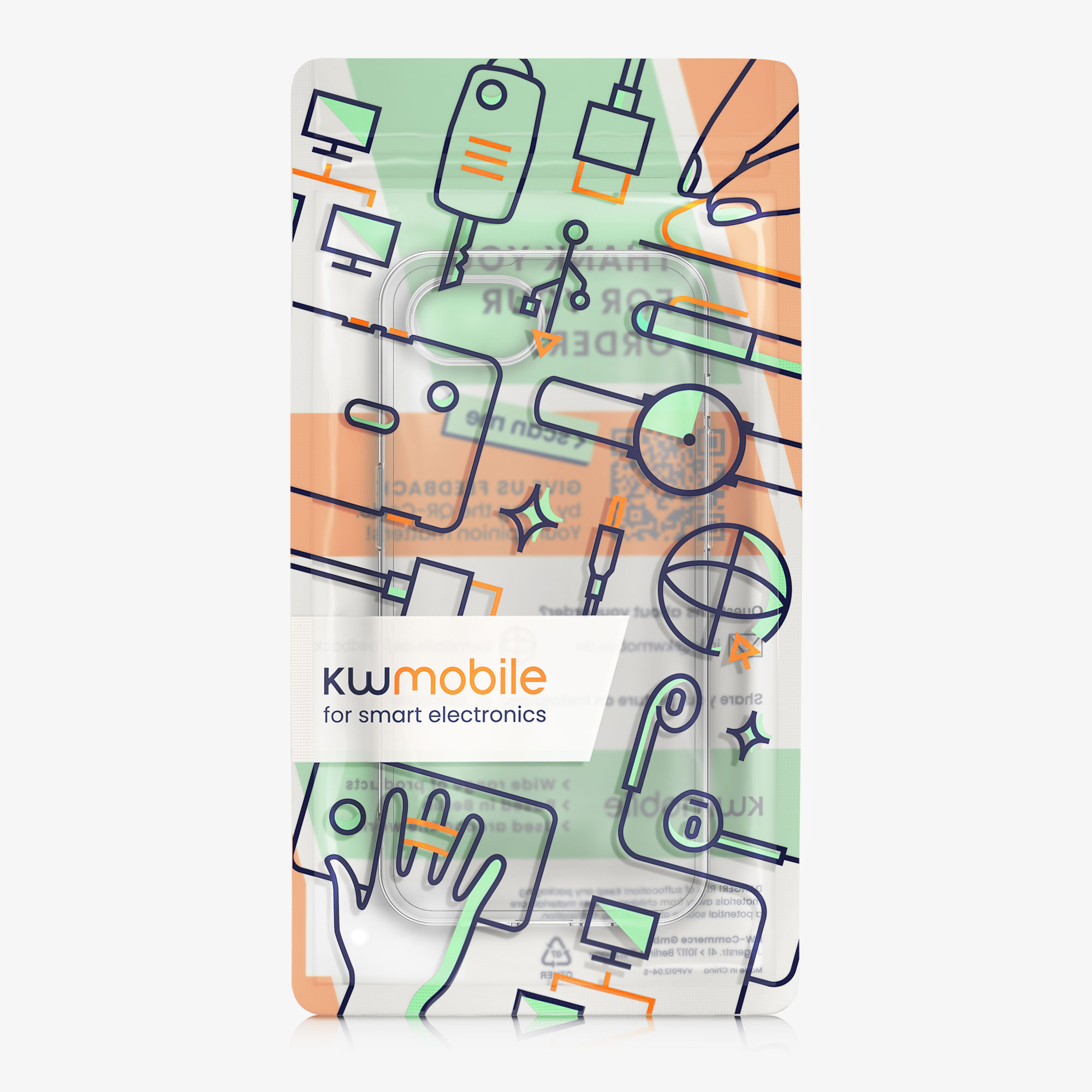 Silikonový kryt Kwmobile pro iPhone 17e / 16e - transparentní