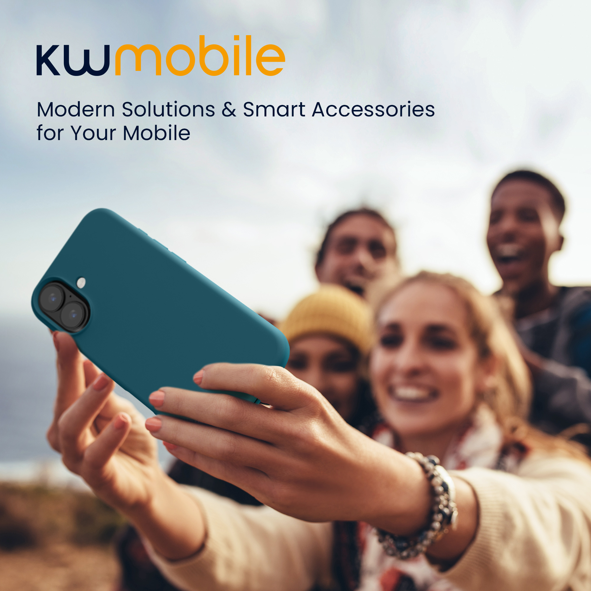 Silikonový kryt Kwmobile pro iPhone 17 - petrolejová matná