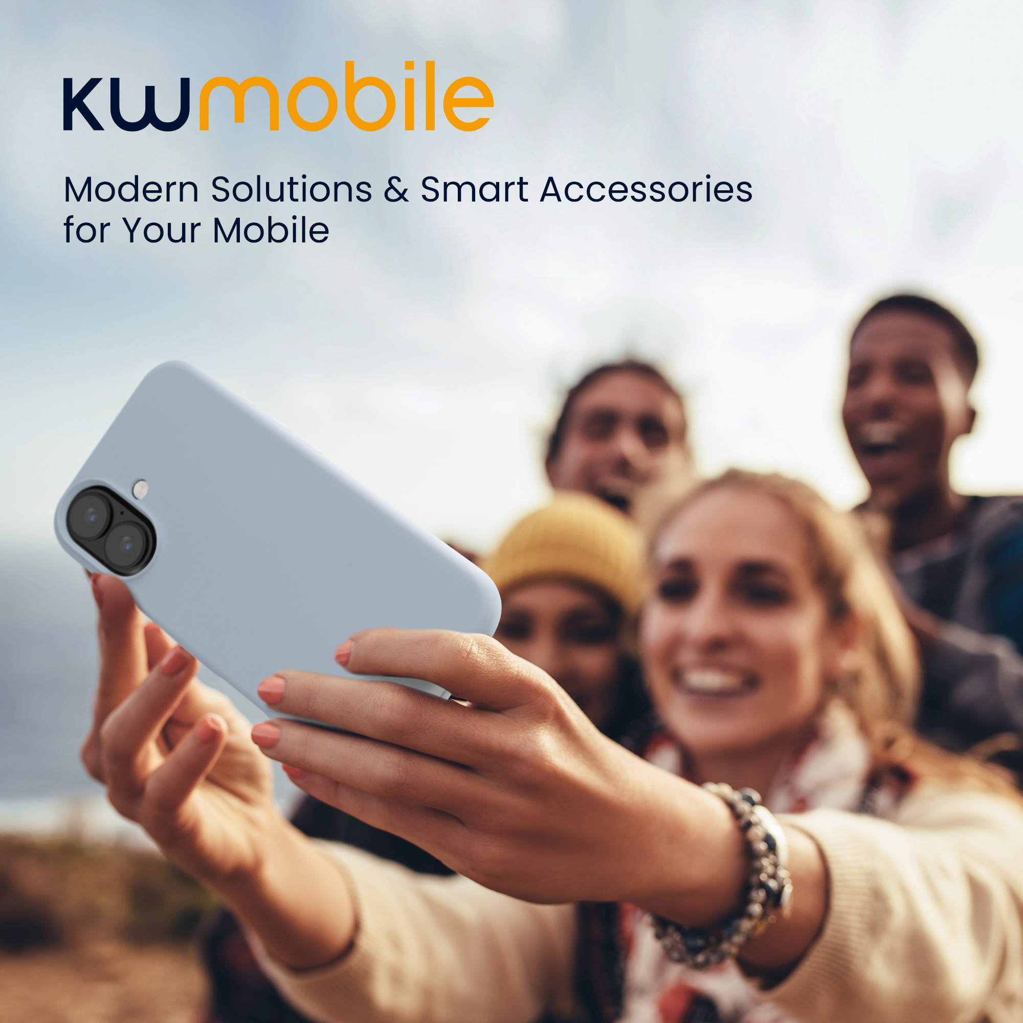 Silikonový kryt Kwmobile pro iPhone 17 - světle modrá matná