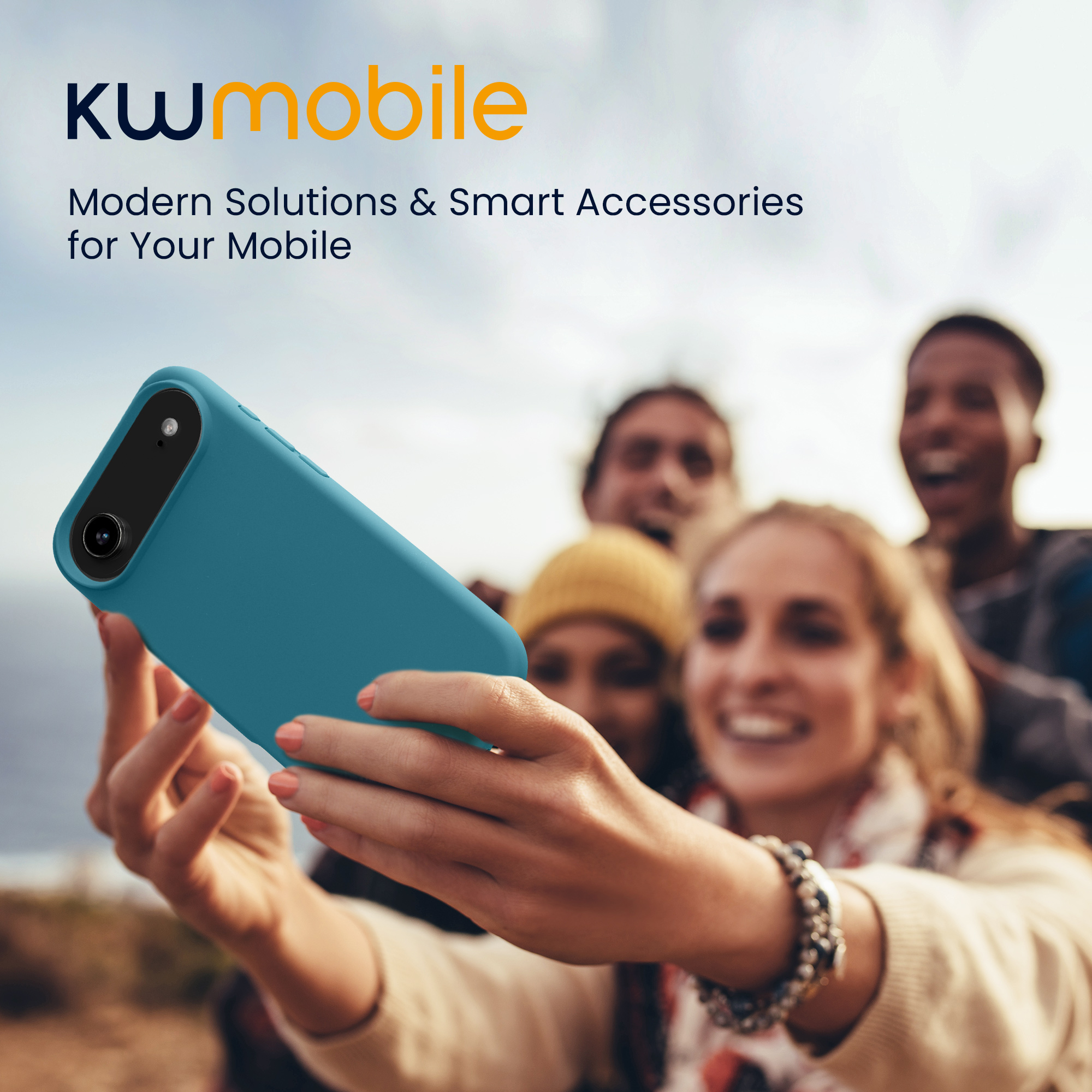 kwmobile TPU silikonový kryt pro Apple iPhone Air, měkký povrch, matně petrolejová