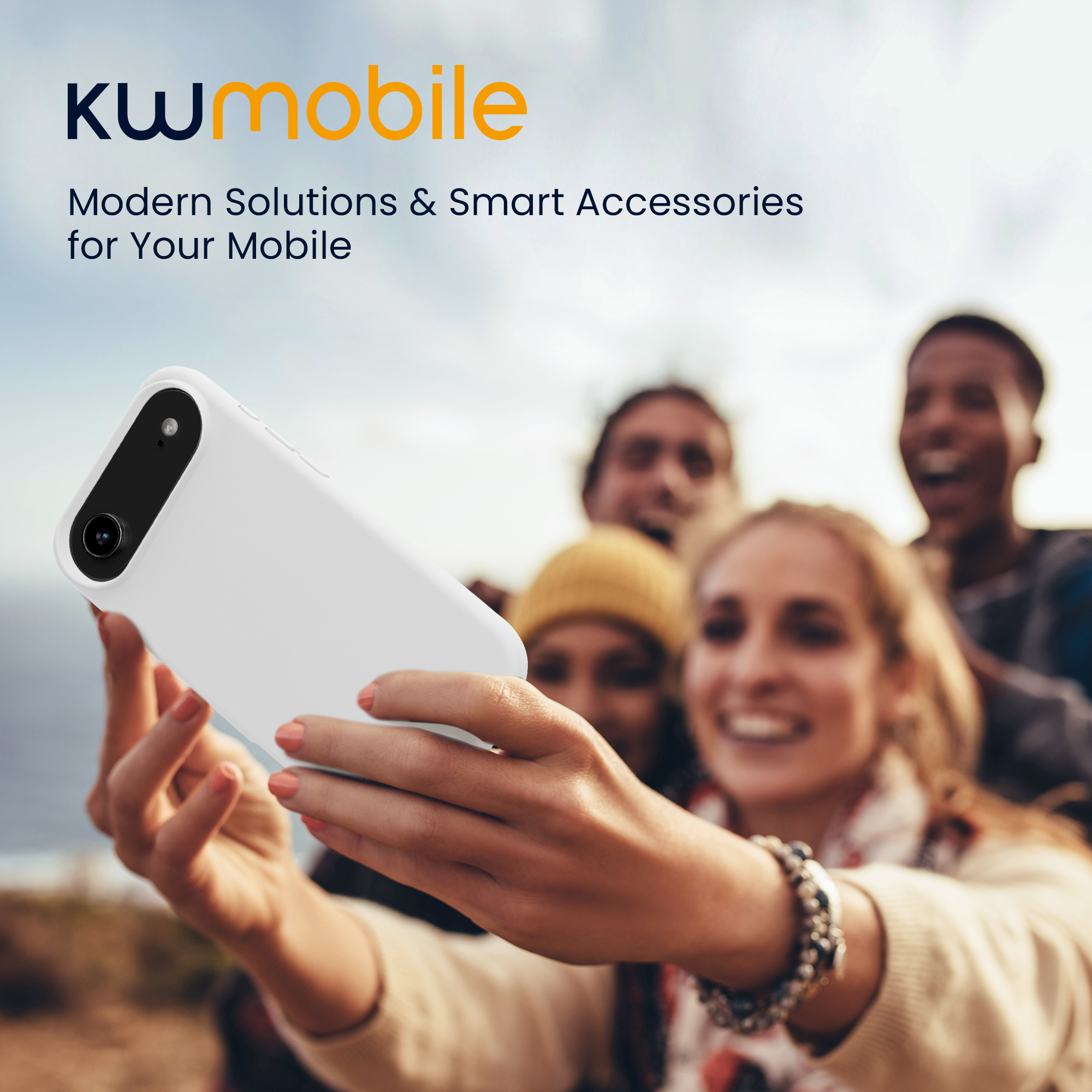 kwmobile TPU silikonový kryt pro Apple iPhone Air, měkký povrch, bílá