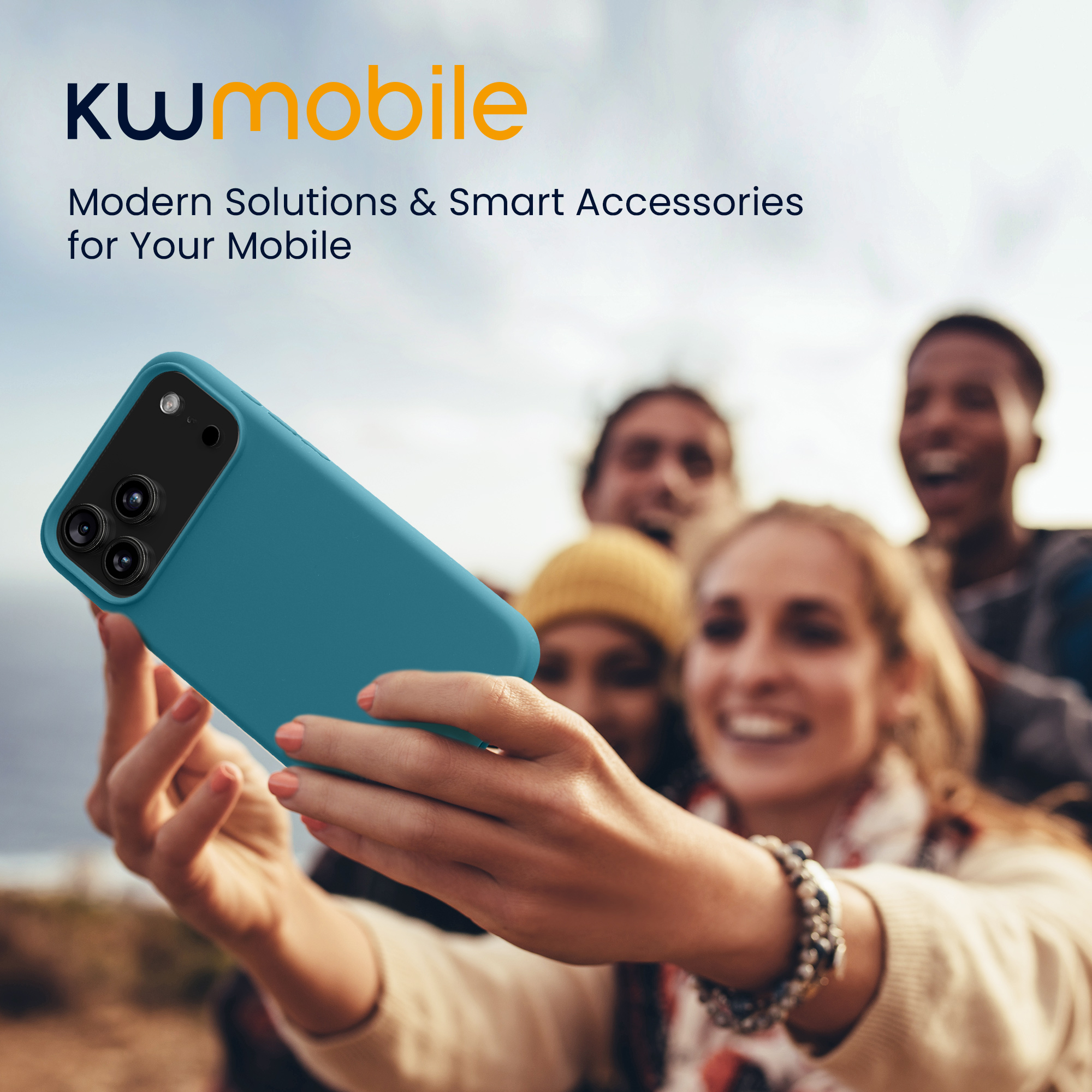 Silikonový kryt Kwmobile pro iPhone 17 Pro - petrolejová matná