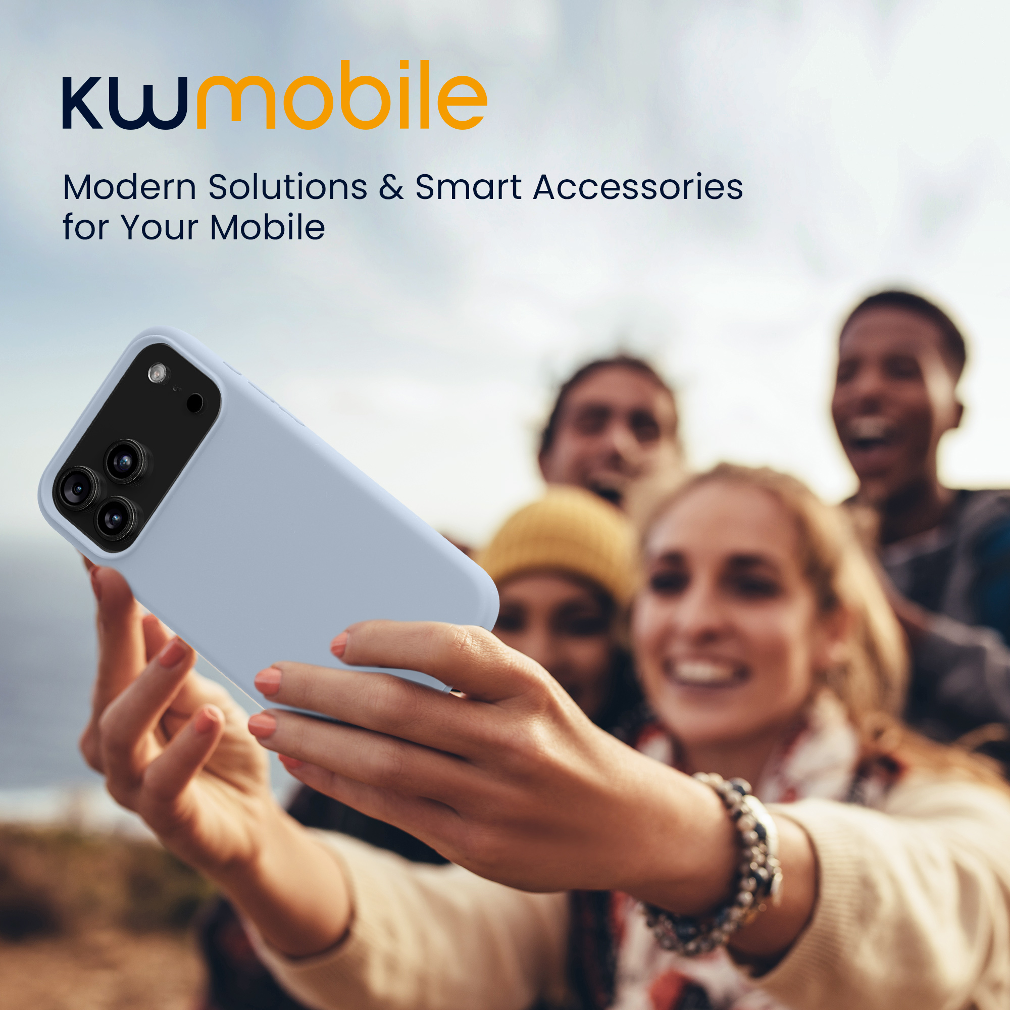 Silikonový kryt Kwmobile pro iPhone 17 Pro - světle modrá matná