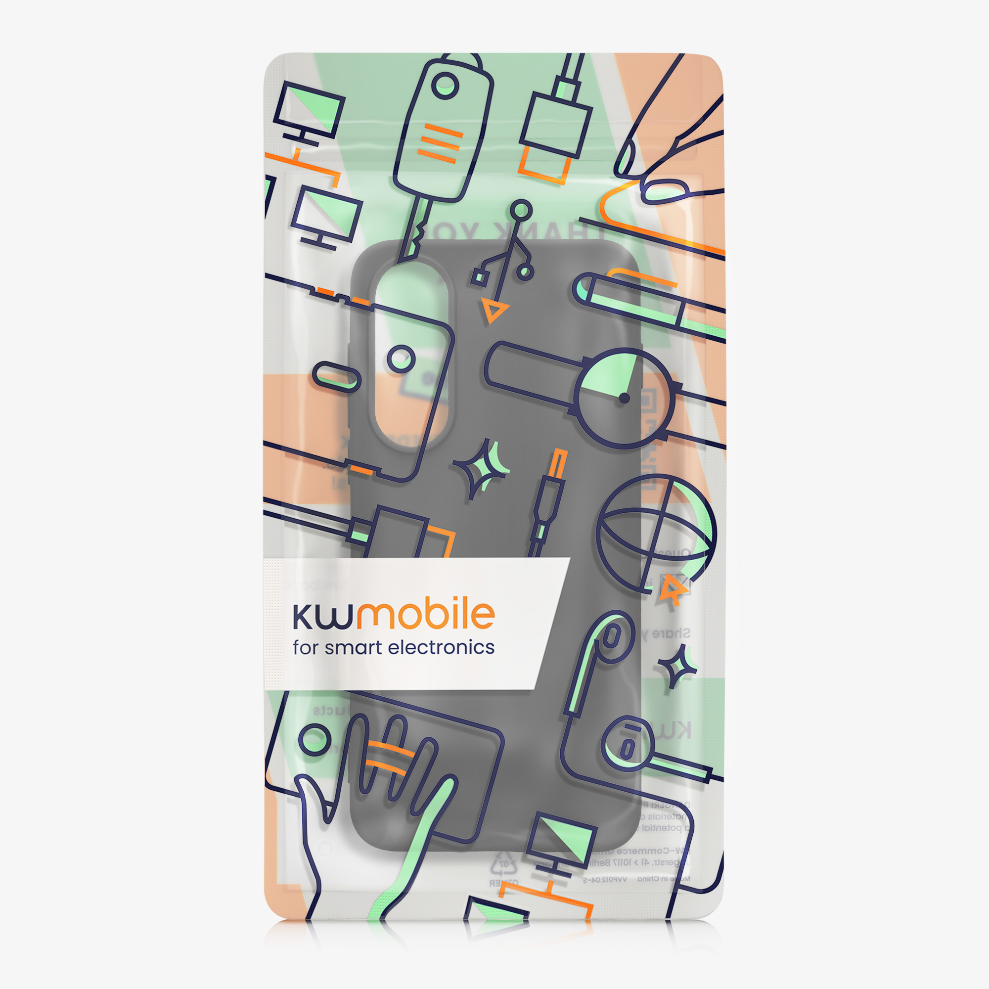 Kryt kwmobile pro OnePlus Nord 5, matná černá