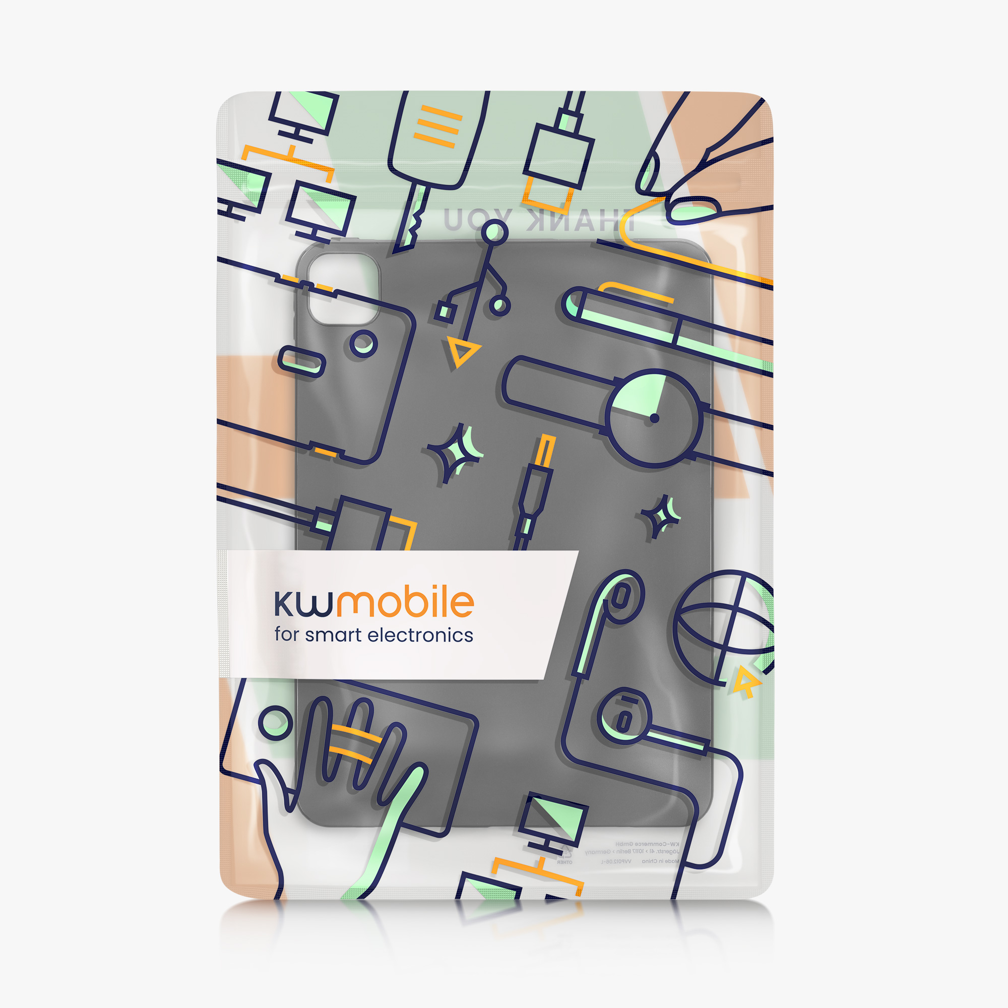 Pouzdro na tablet kwmobile iPad Pro 11″ (2024) - matná černá