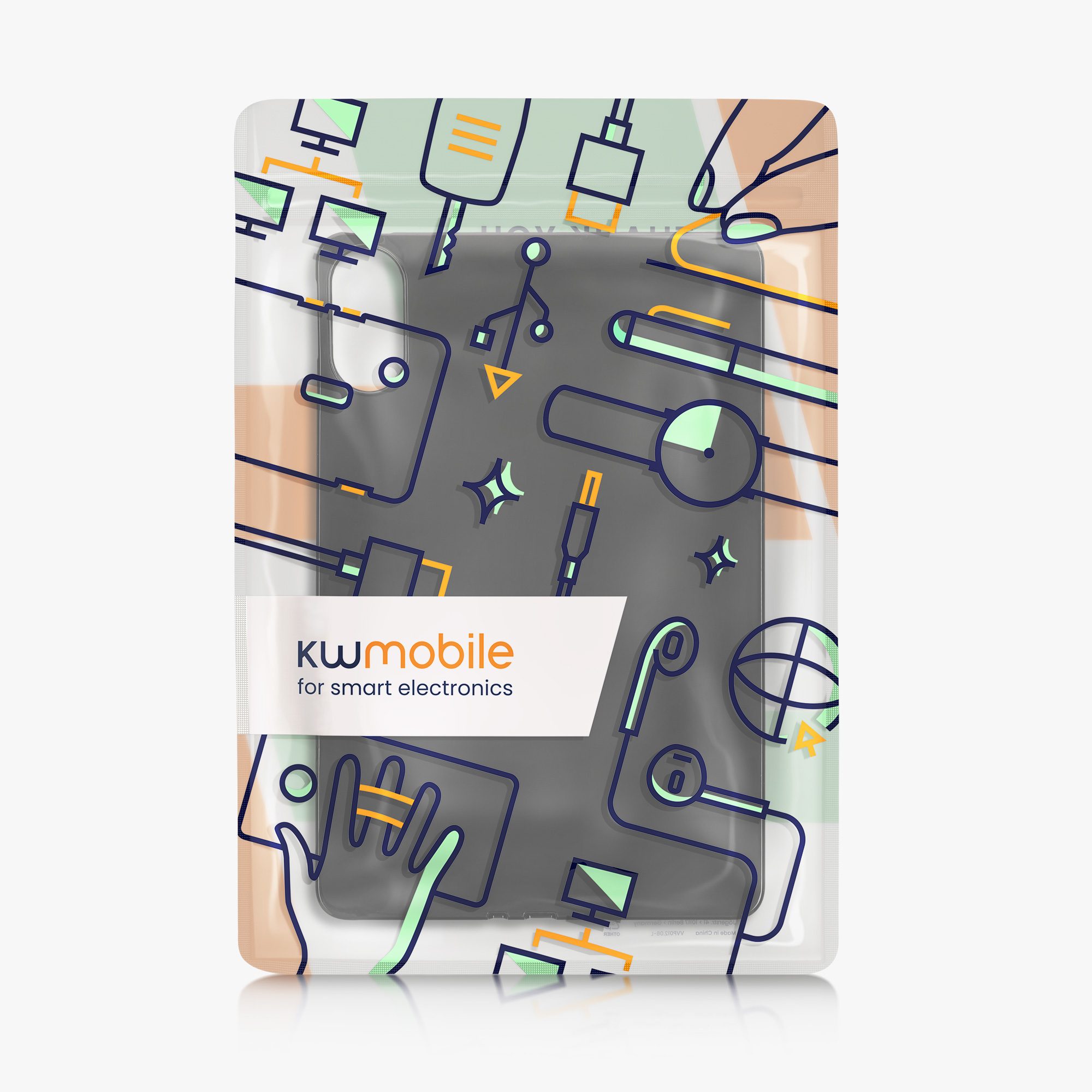 TPU obal na tablet kwmobile pro Xiaomi Redmi Pad Pro - černá