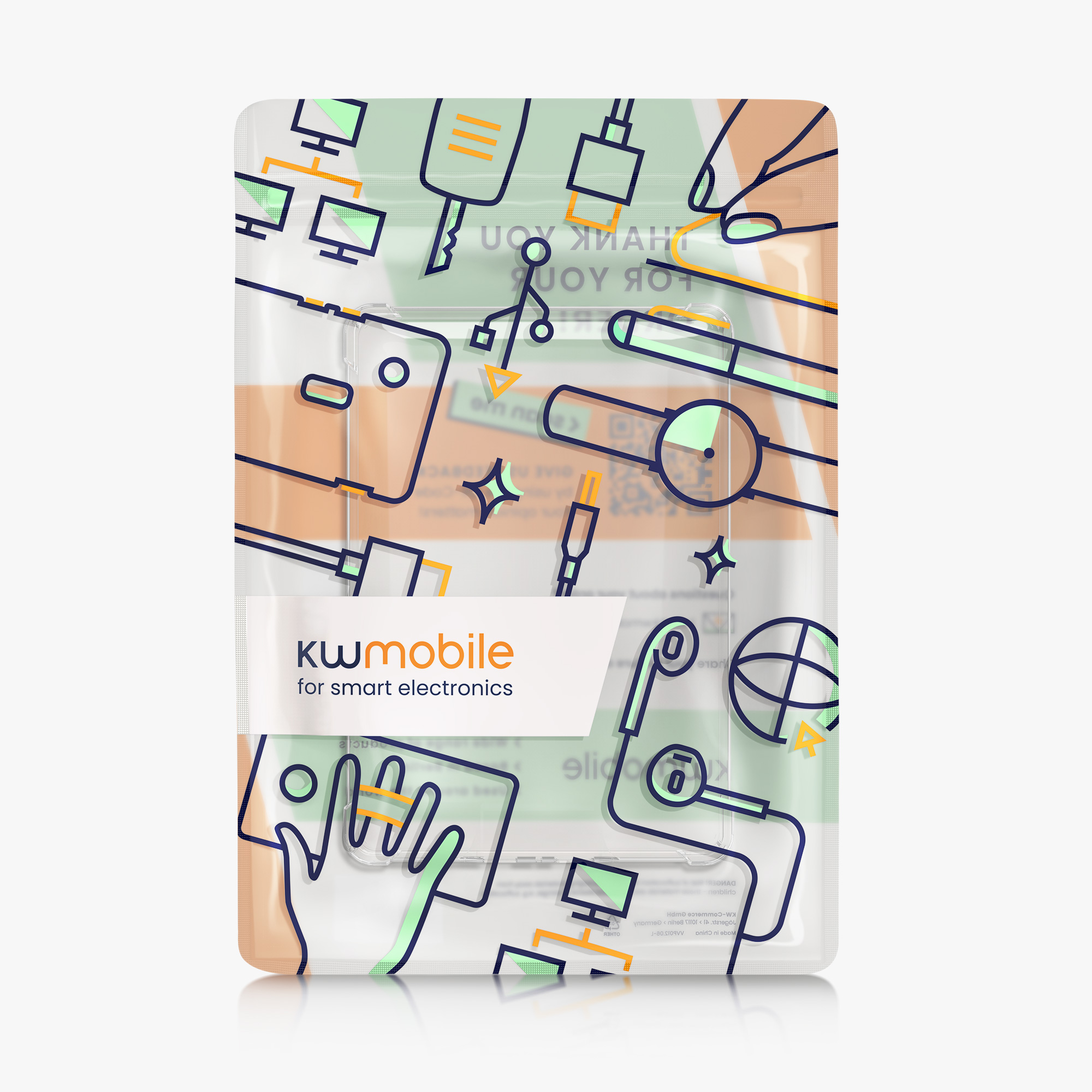 TPU kryt na čtečku kwmobile Amazon Kindle Paperwhite Case - transparentní