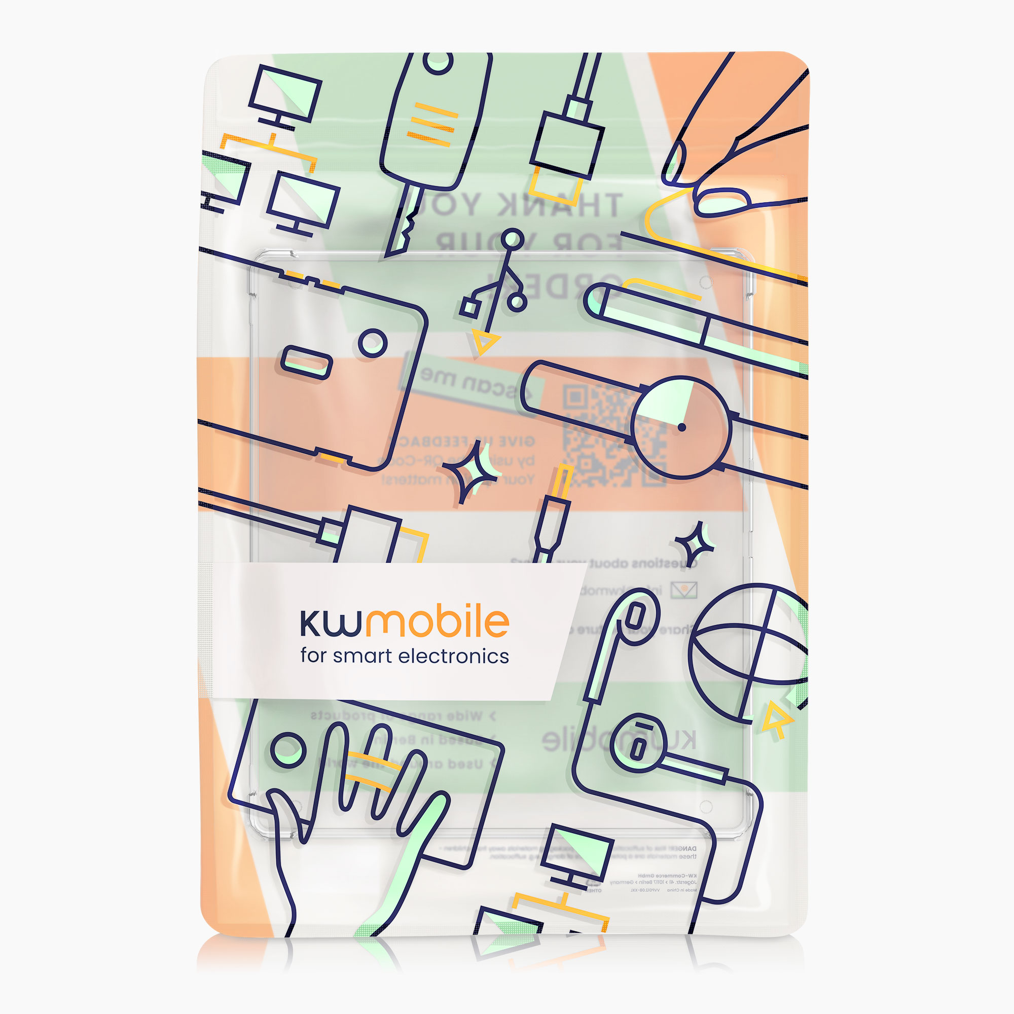 TPU kryt na čtečku kwmobile Kindle Scribe 2022/2024 - transparentní