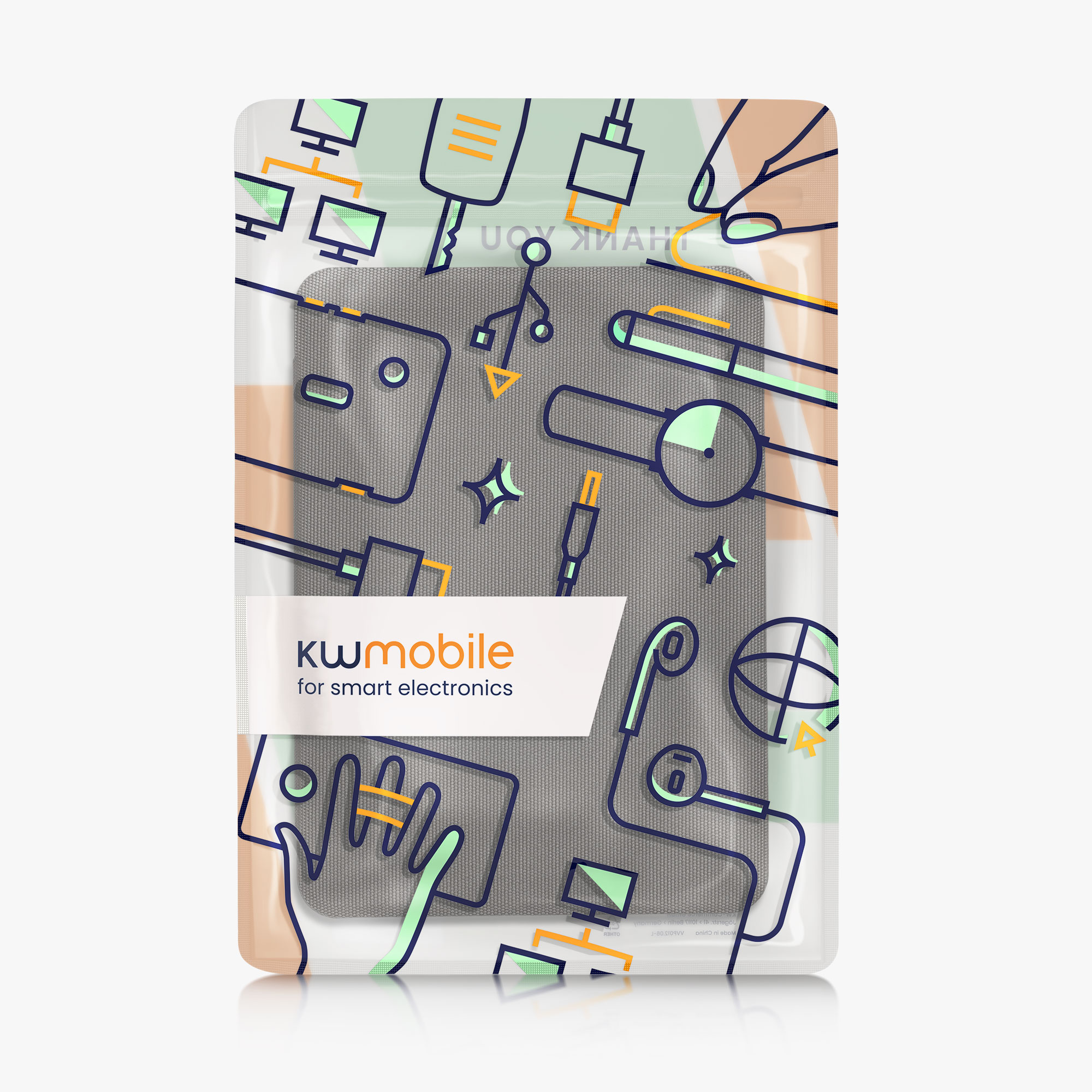 Pouzdro na čtečku kwmobile pro Amazon Kindle Paperwhite (2024)/Colorsoft - antracitová