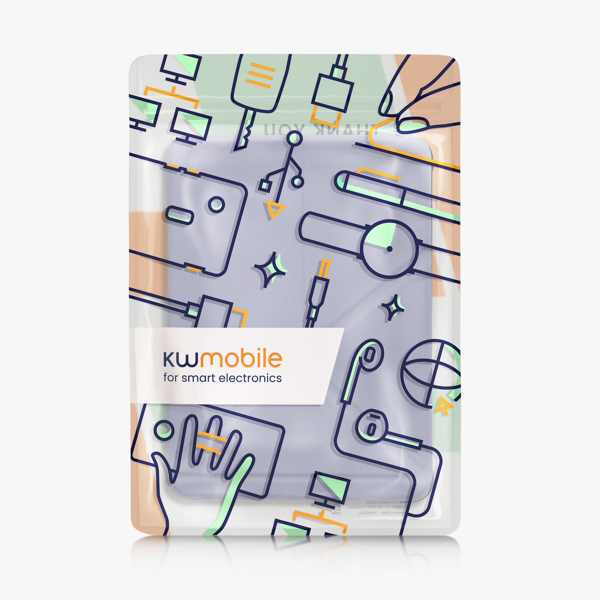 Pouzdro na čtečku kwmobile Kindle Paperwhite 2024 / Colorsoft - levandulová