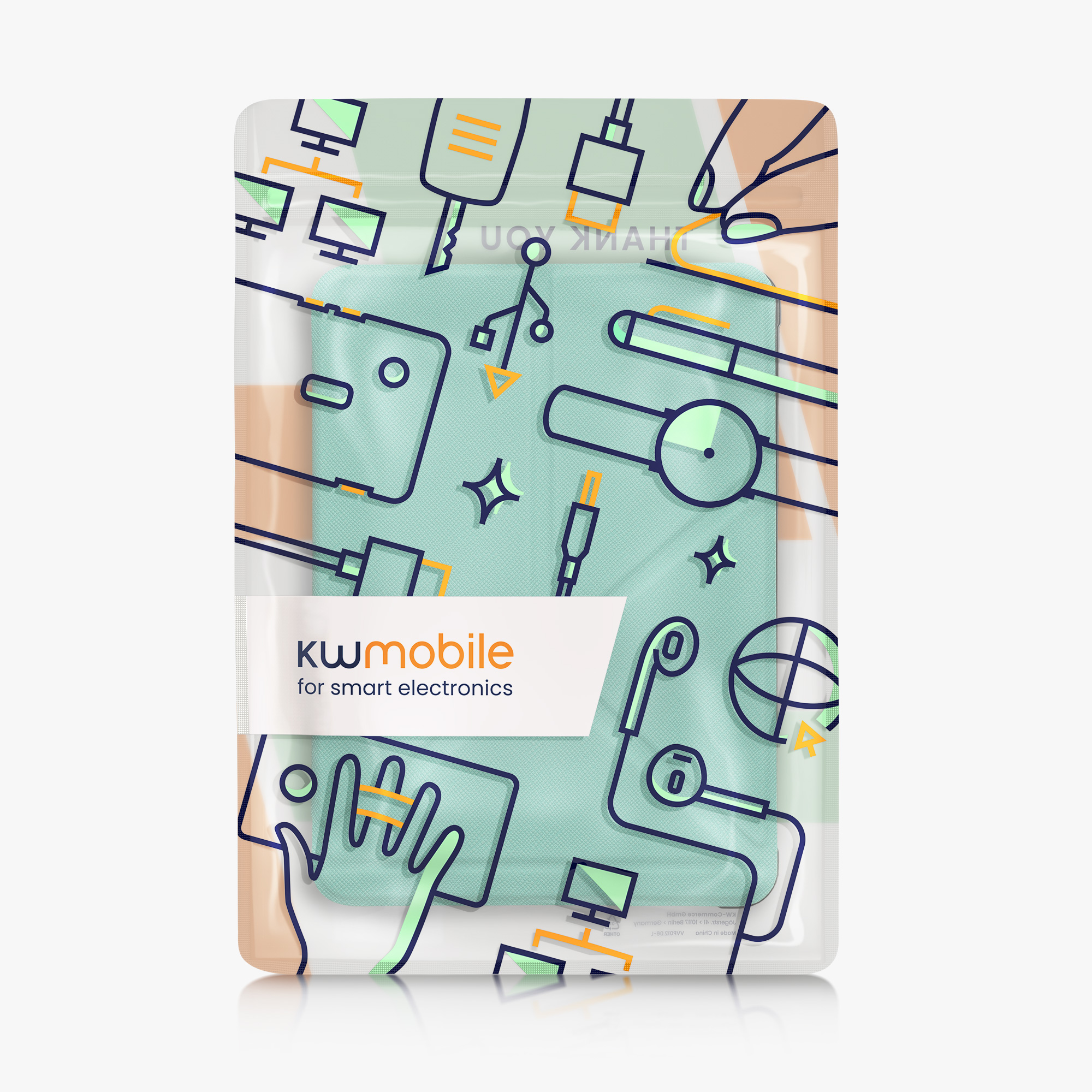 Pouzdro na čtečku kwmobile Kindle Paperwhite 2024 / Colorsoft - mint