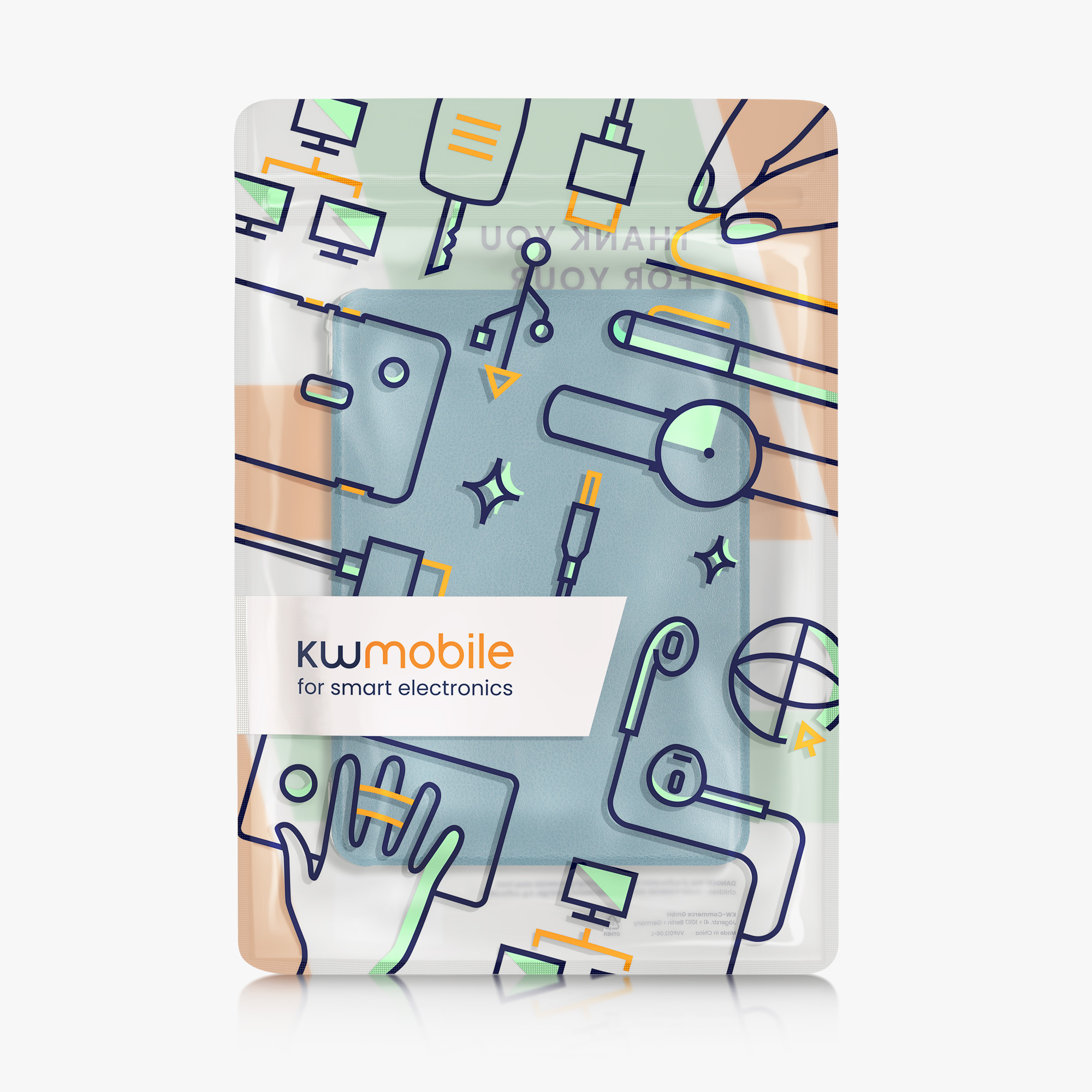 Pouzdro na čtečku kwmobile Kindle Paperwhite 2024 / Colorsoft - Auto-Sleep Function