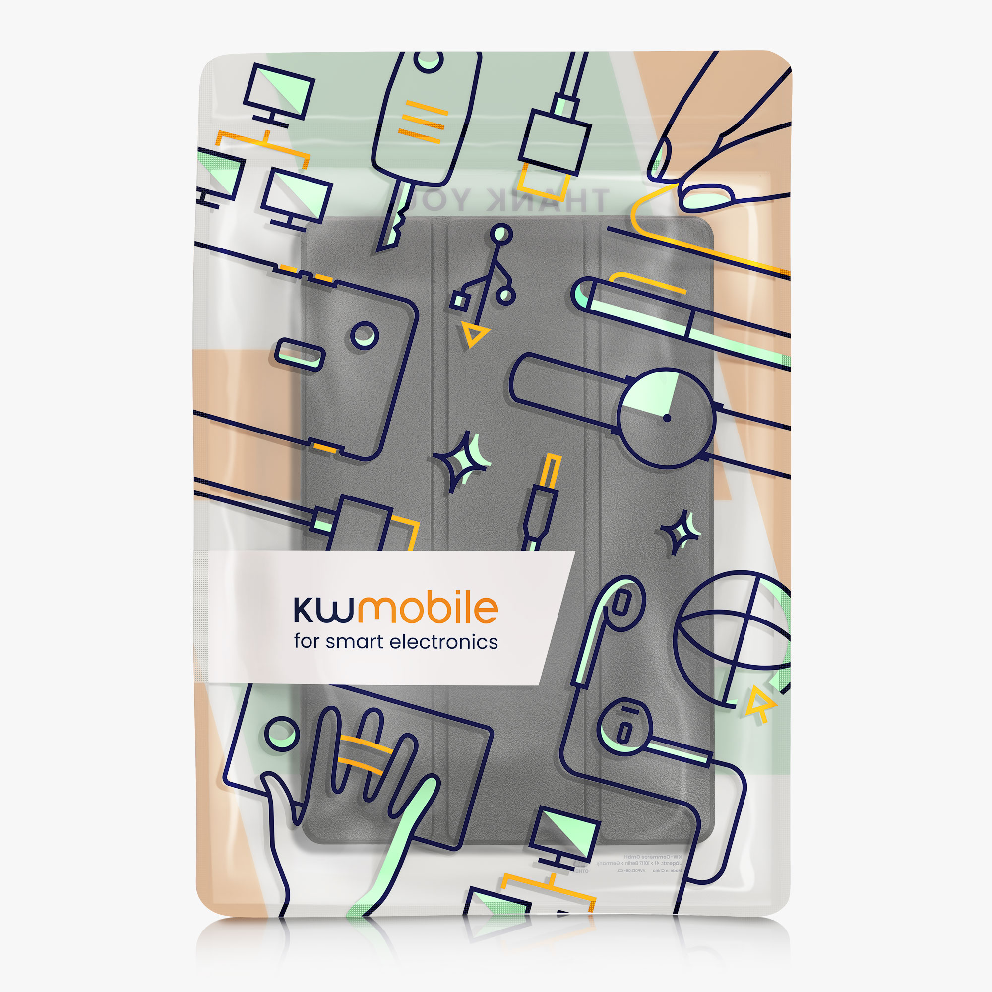 Pouzdro na tablet kwmobile pro Xiaomi Redmi Pad Pro - černá