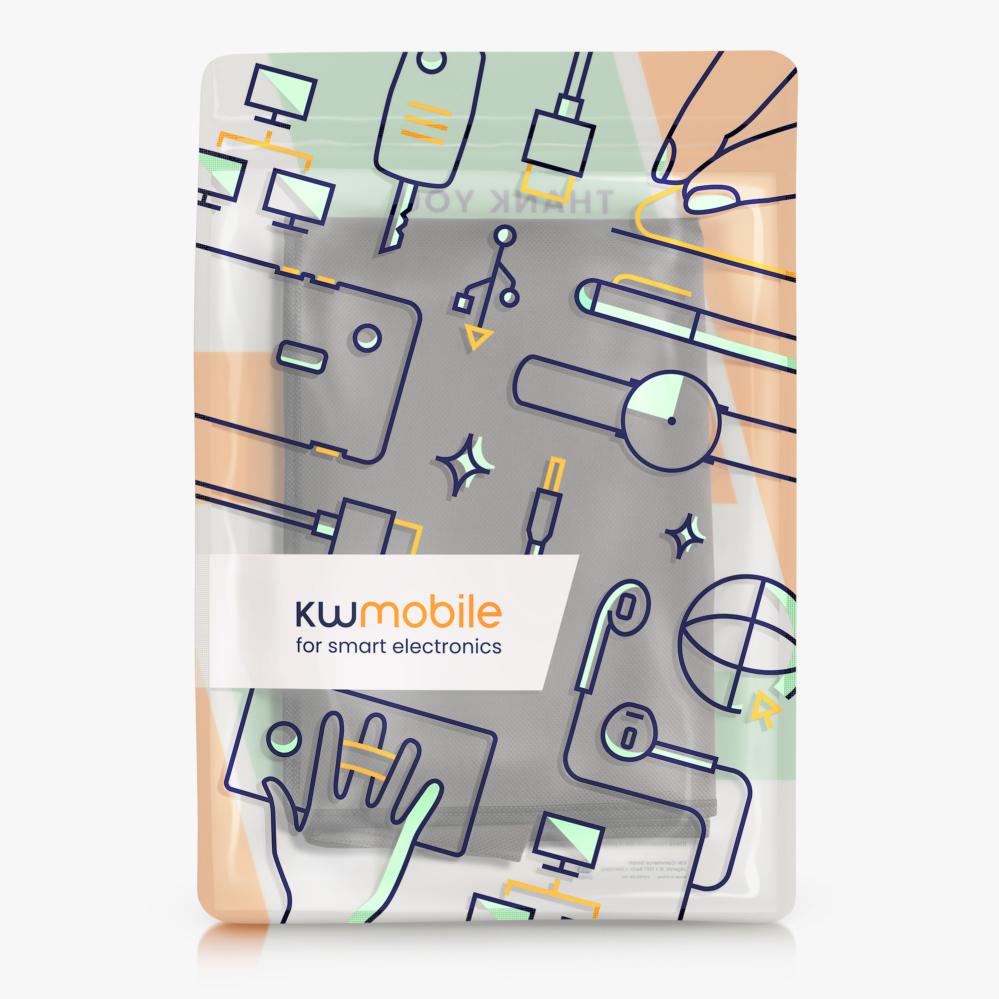 Ochranný obal na kávovar Nespresso Creatista Pro kwmobile tmavě šedý