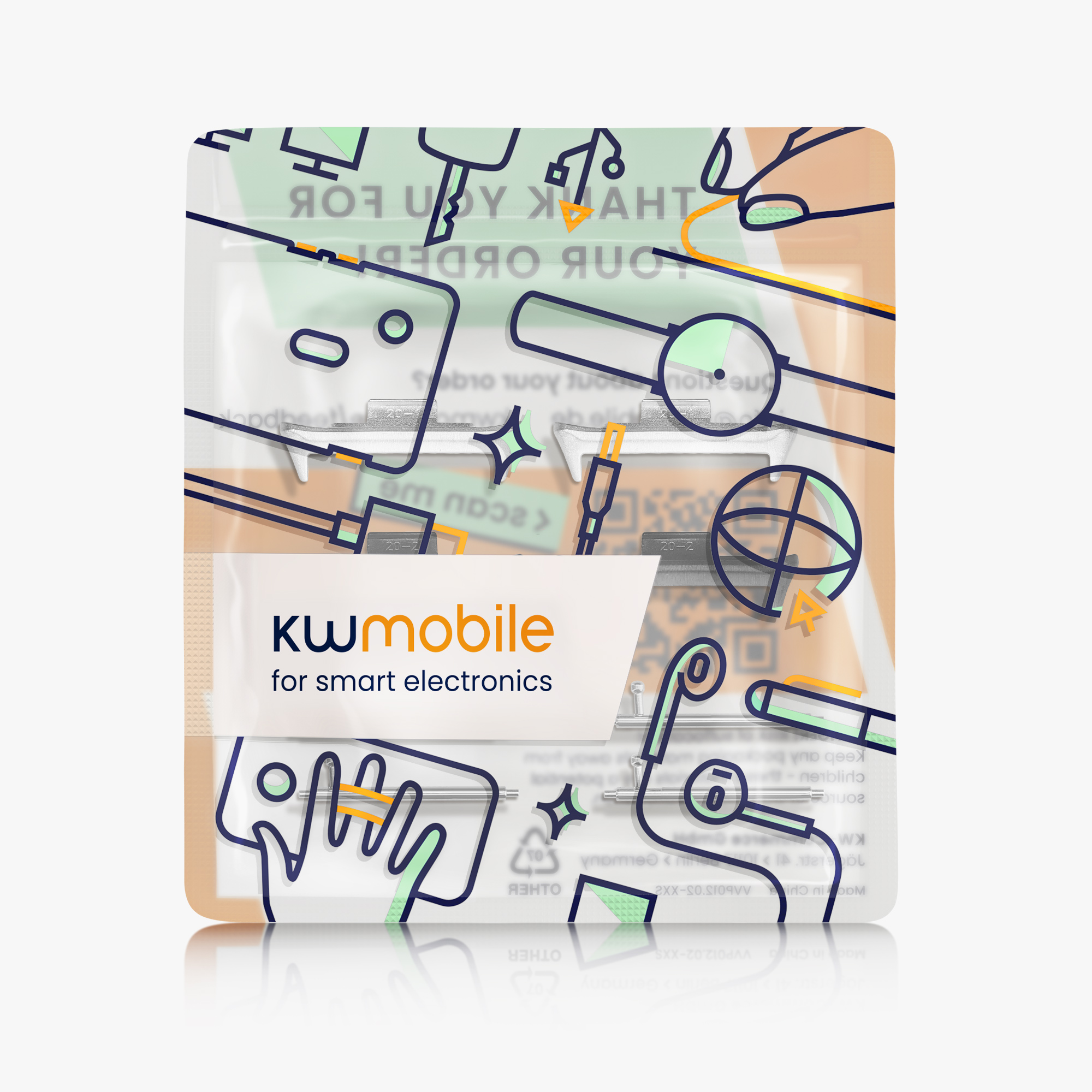 4x Řemínek Xiaomi Smart Band 8 Pro / Band 9 Pro / Redmi Watch 5 / Redmi Watch 4 kwmobile - no tools required