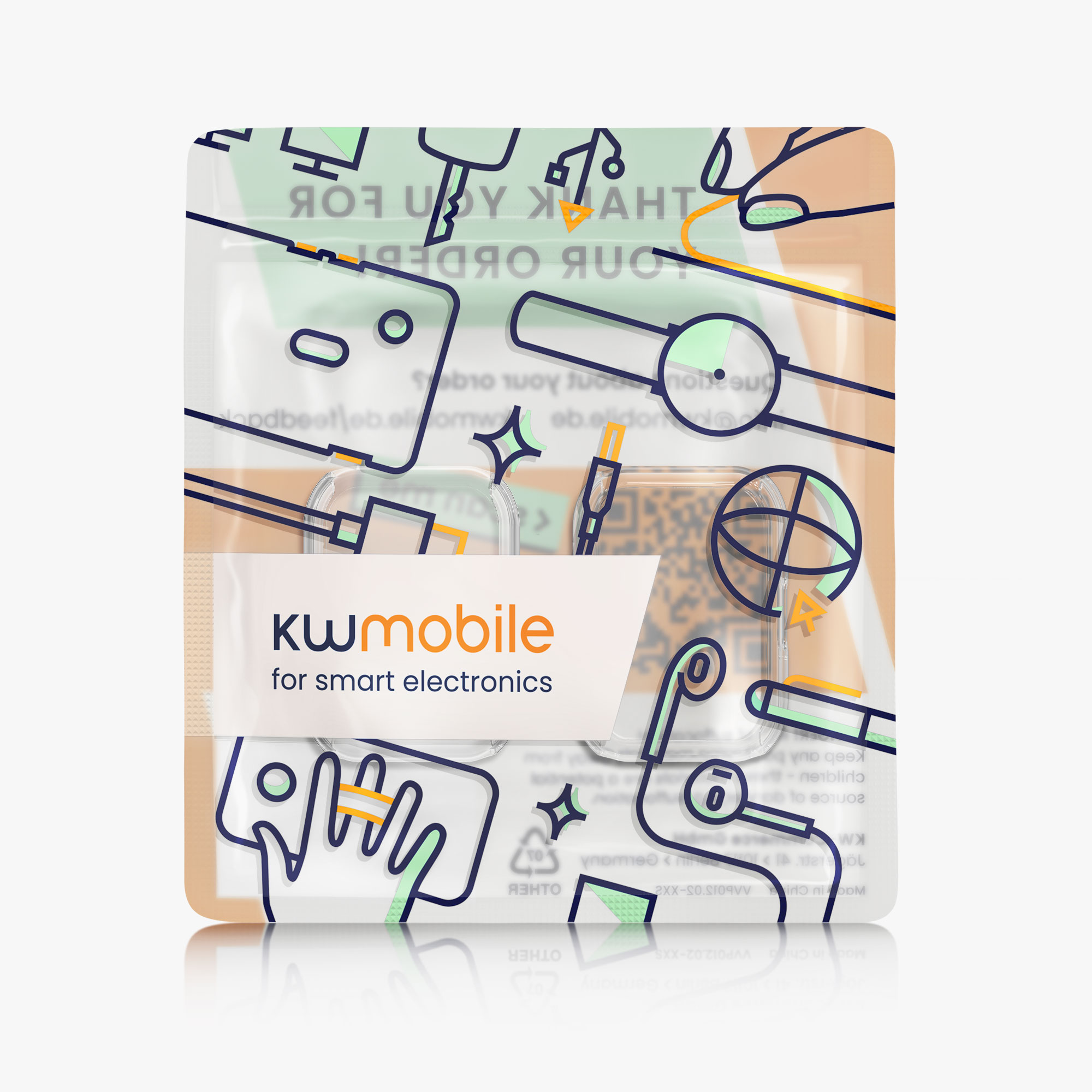 Kryt na mobil Samsung Galaxy Fit 3 kwmobile TPU transparentní