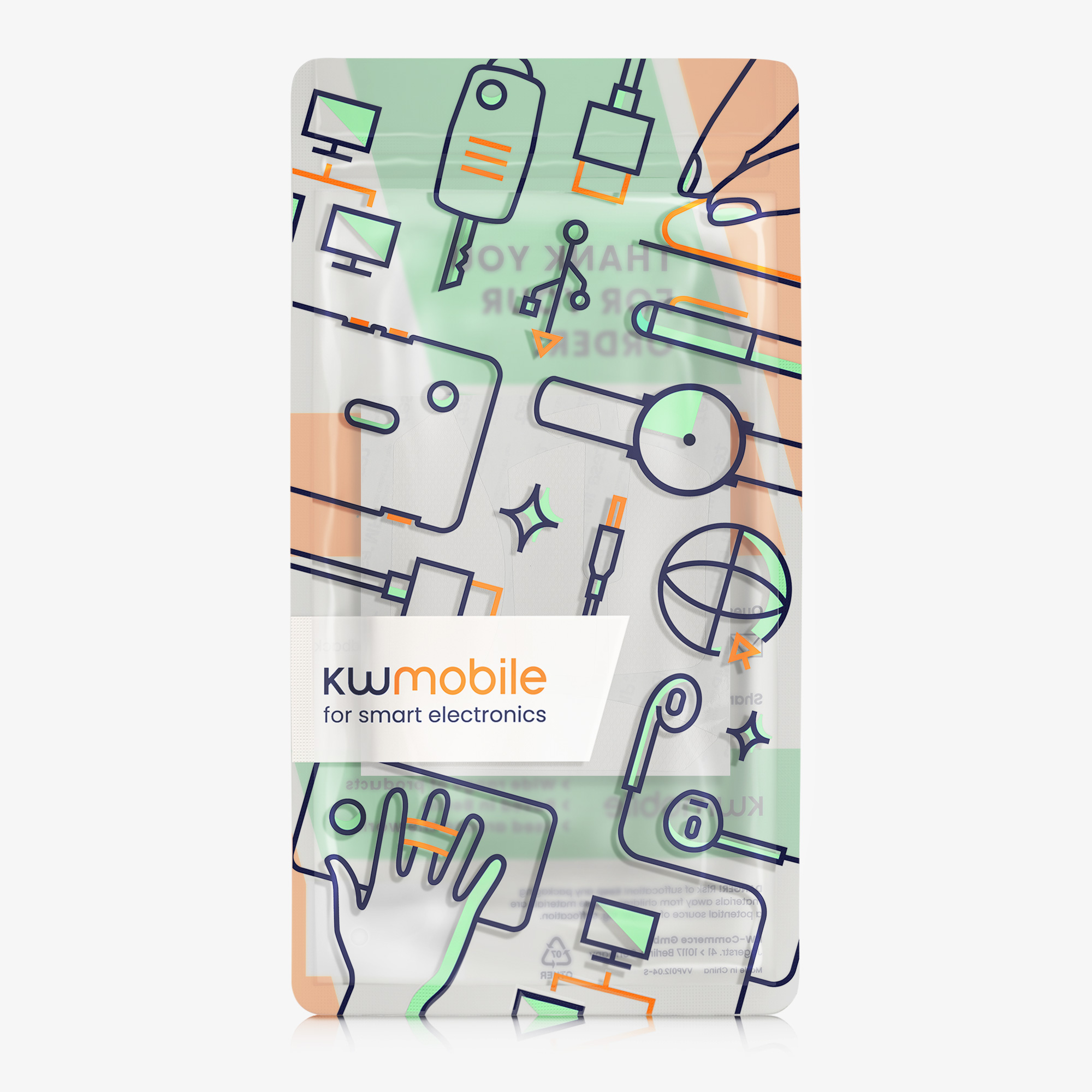 Grip tape na myš Razer DeathAdder V3 Pro kwmobile bílý