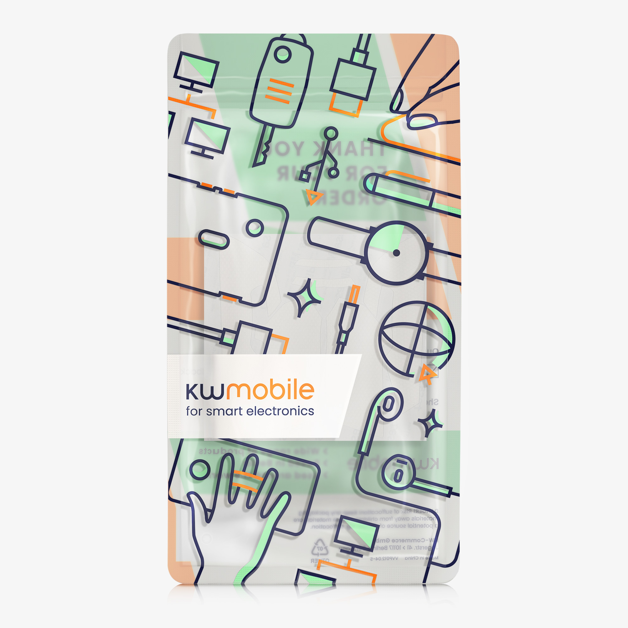 Grip tape na myš kwmobile pro Razer Viper Ultimate - bílá
